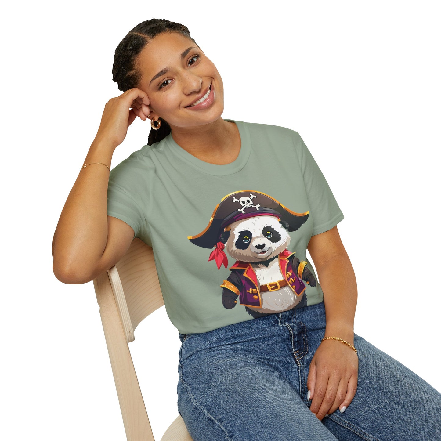Panda Shirt, T Shirt with Panda, Animal Shirt, Tee Shirt with Animals