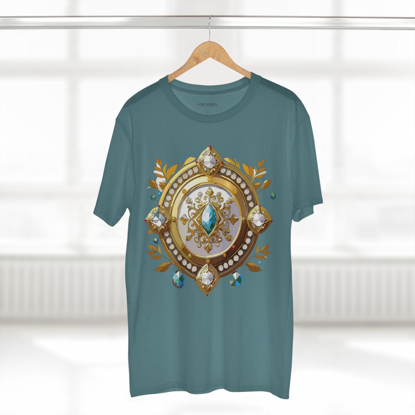 Medallion Shirt, Shirt with Medallion, Tee Shirt with Medal