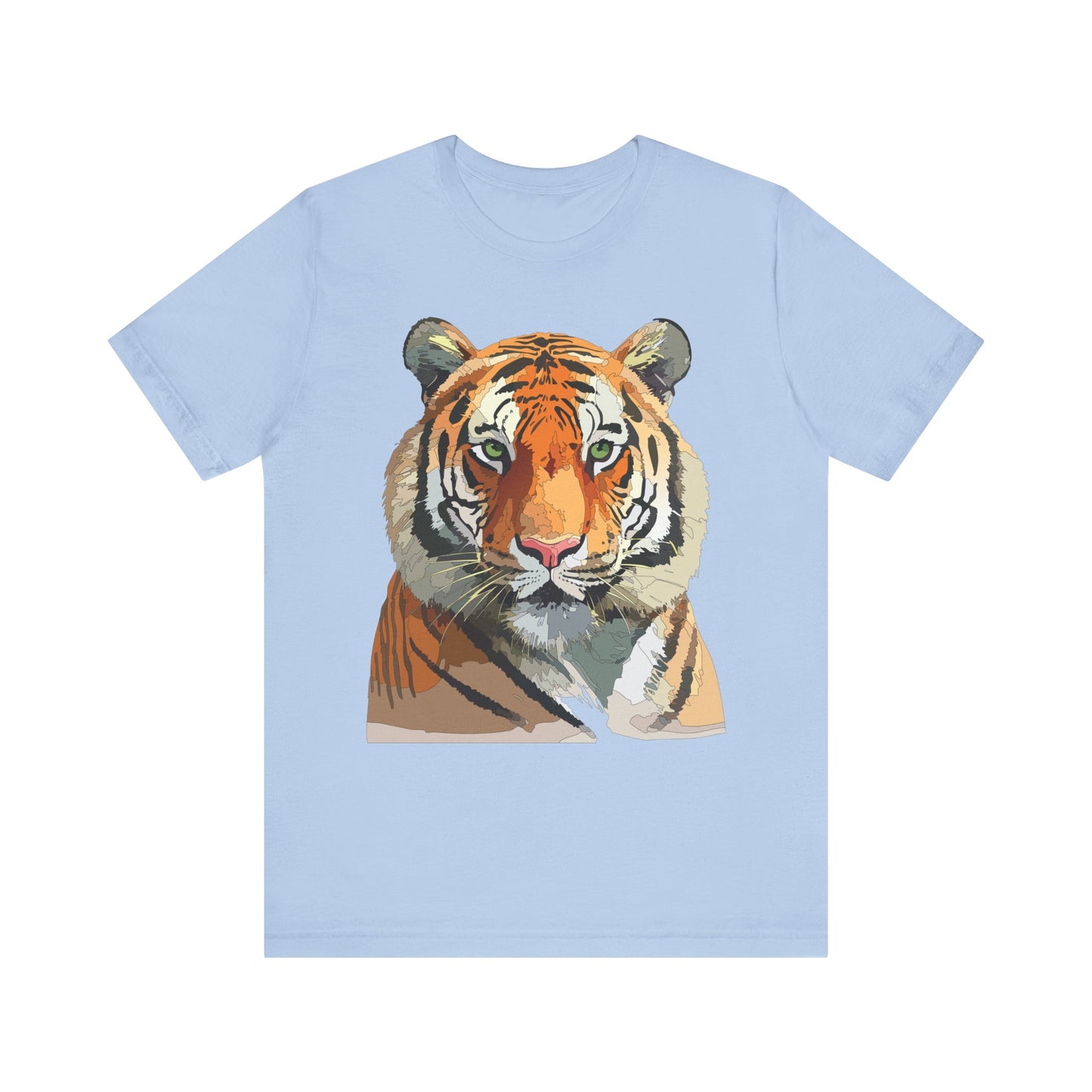 Unisex Animal Shirt, Tee Shirt with Animals, Art Design Tee Shirt, Wild Animals Shirt