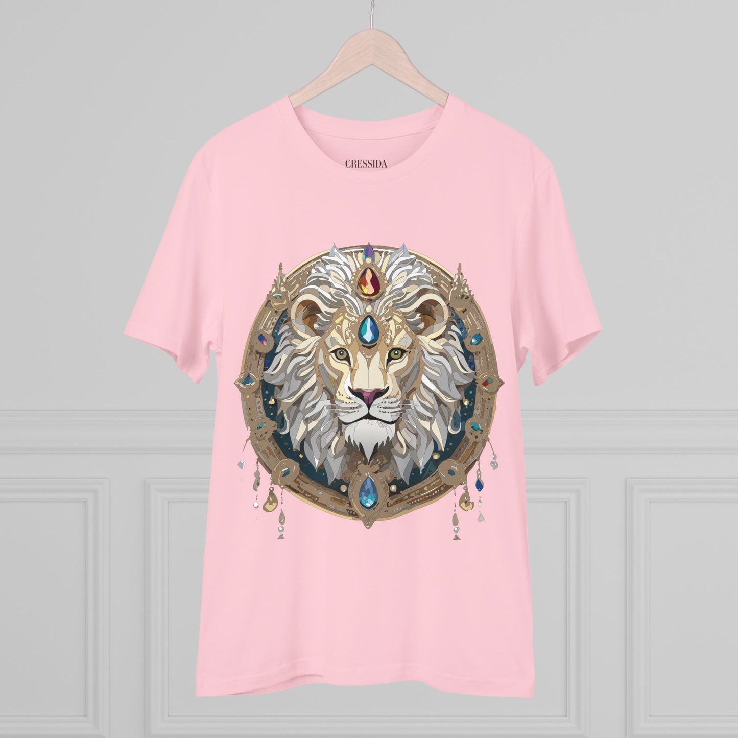 Organic T-shirt with Animals - Lion