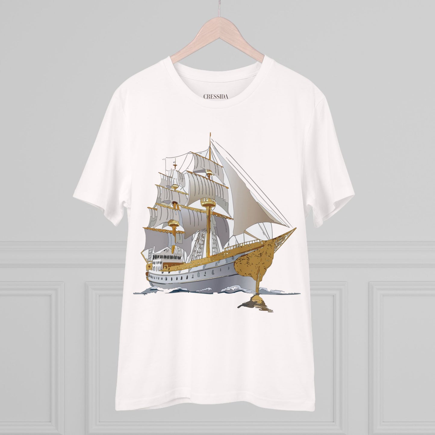 Organic T-shirt with Ship