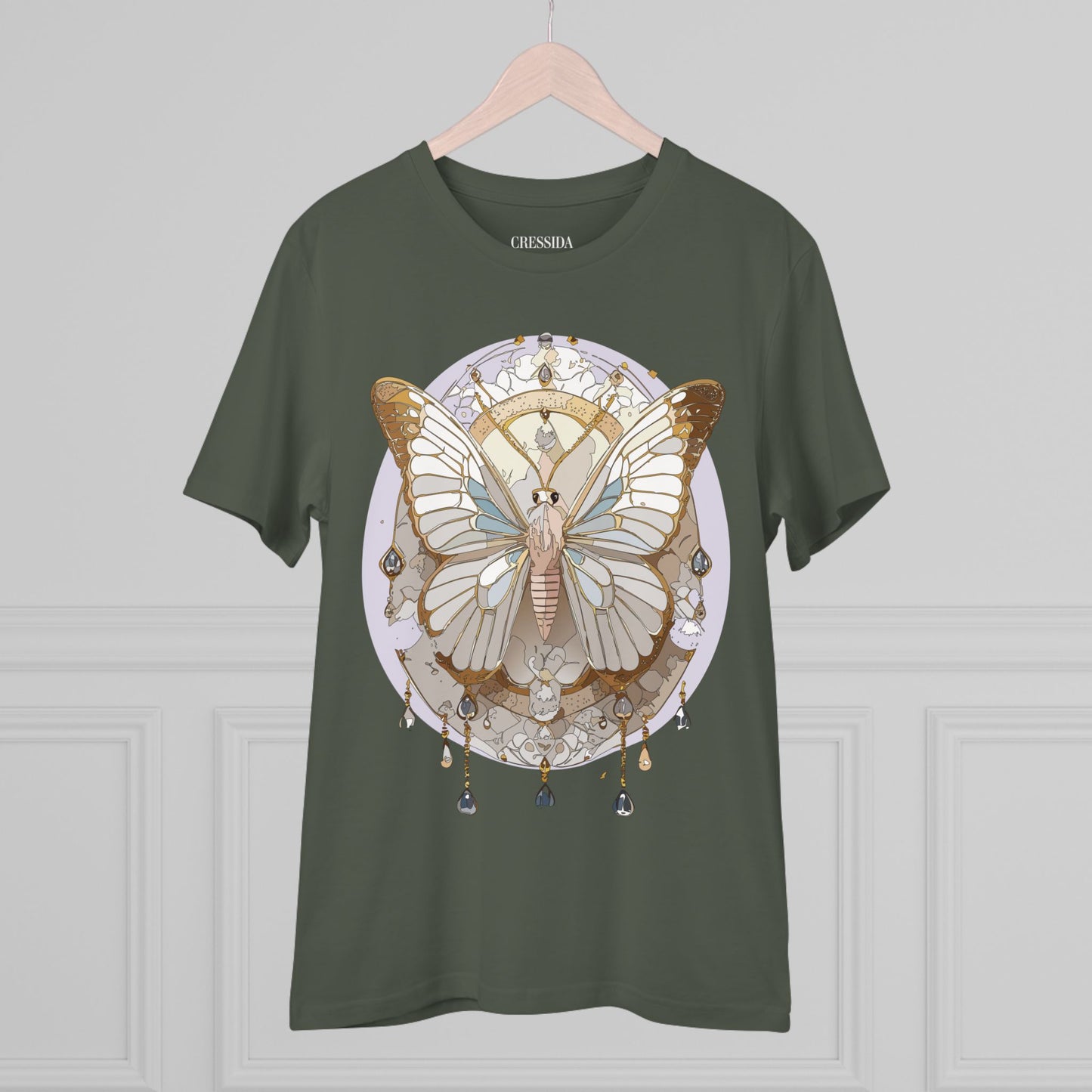 Bio-T-Shirt mit Schmetterling