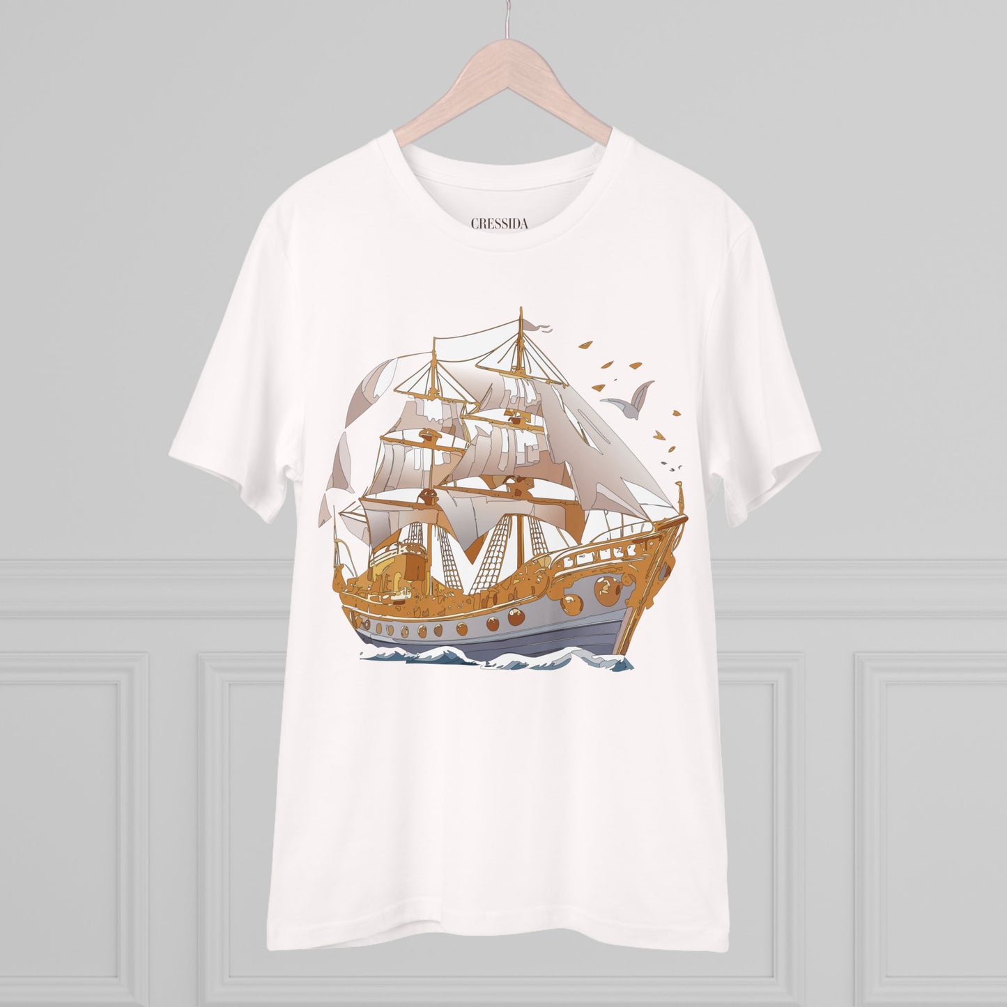 Organic T-shirt with Ship