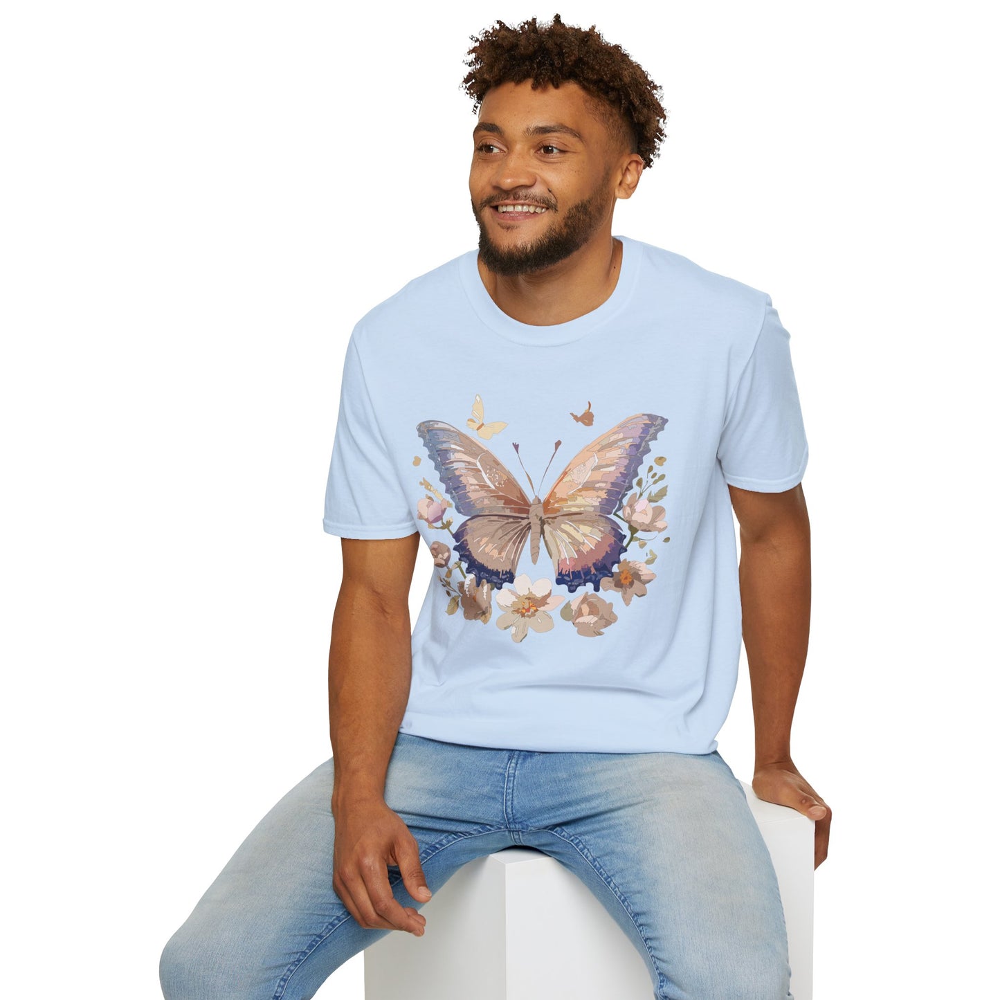 Butterfly Shirt, T Shirt with Butterfly, Monarch Shirt