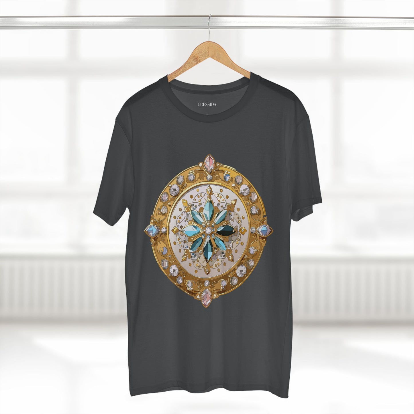 Medallion Shirt, Shirt with Medallion, Tee Shirt with Medal
