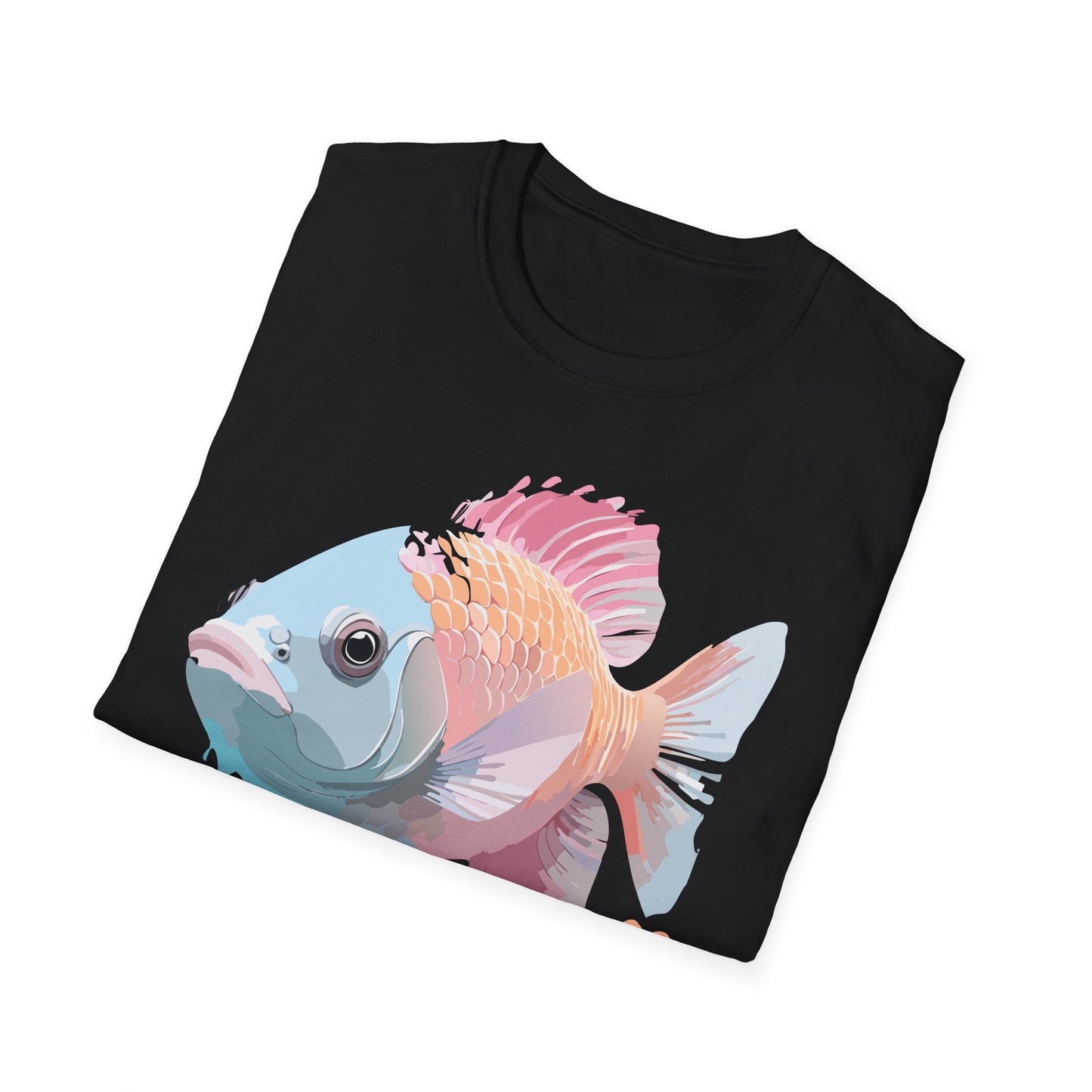 Copy of Fish Art Design Shirt, T Shirt with Fish, Graphic Shirt, Tee Shirt with Graphic Design, Shirt with Fish Graphic Art