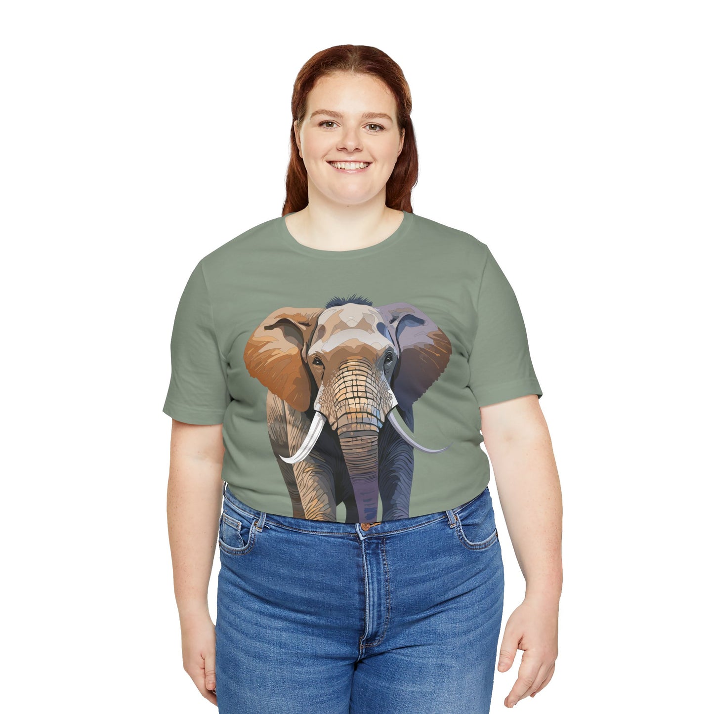 Unisex Animal Shirt, Tee Shirt with Animals, Art Design Tee Shirt, Wild Animals Shirt