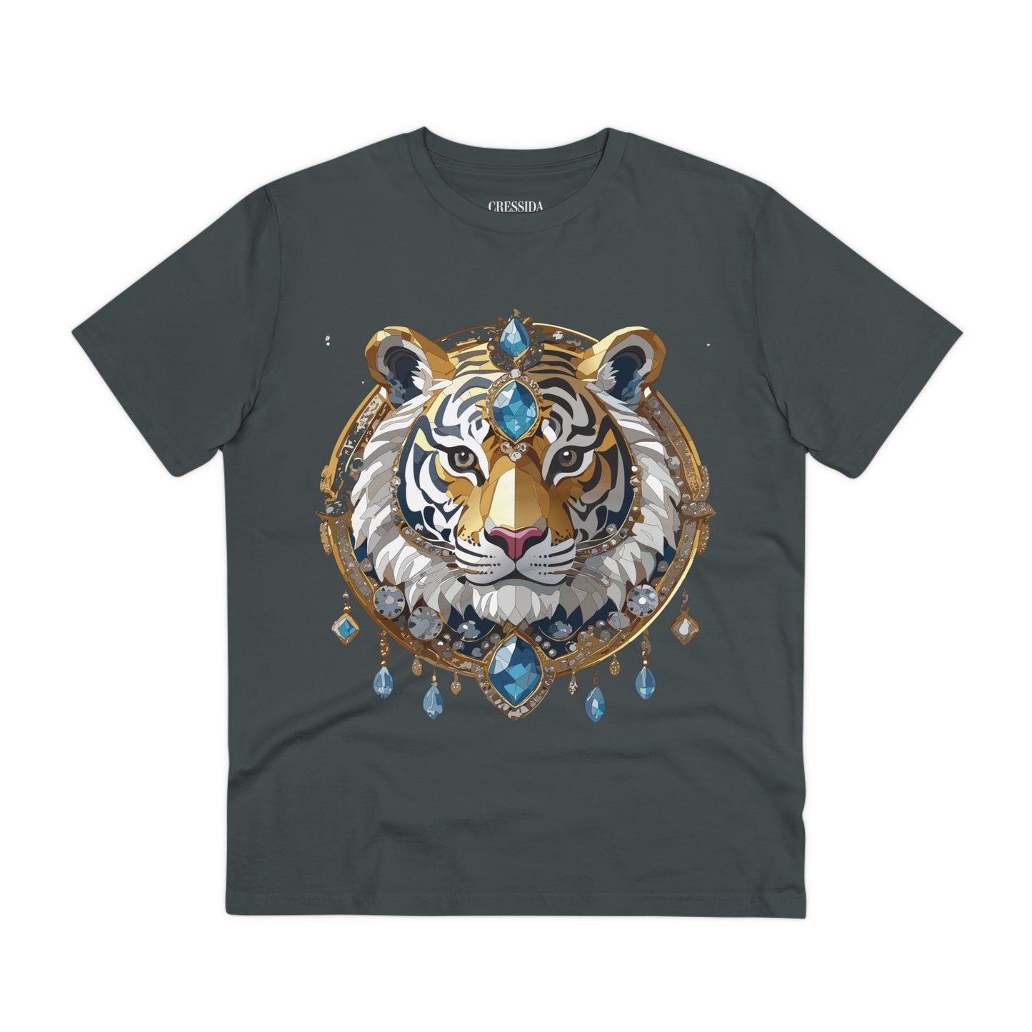 Organic T-shirt with Animals - Tiger