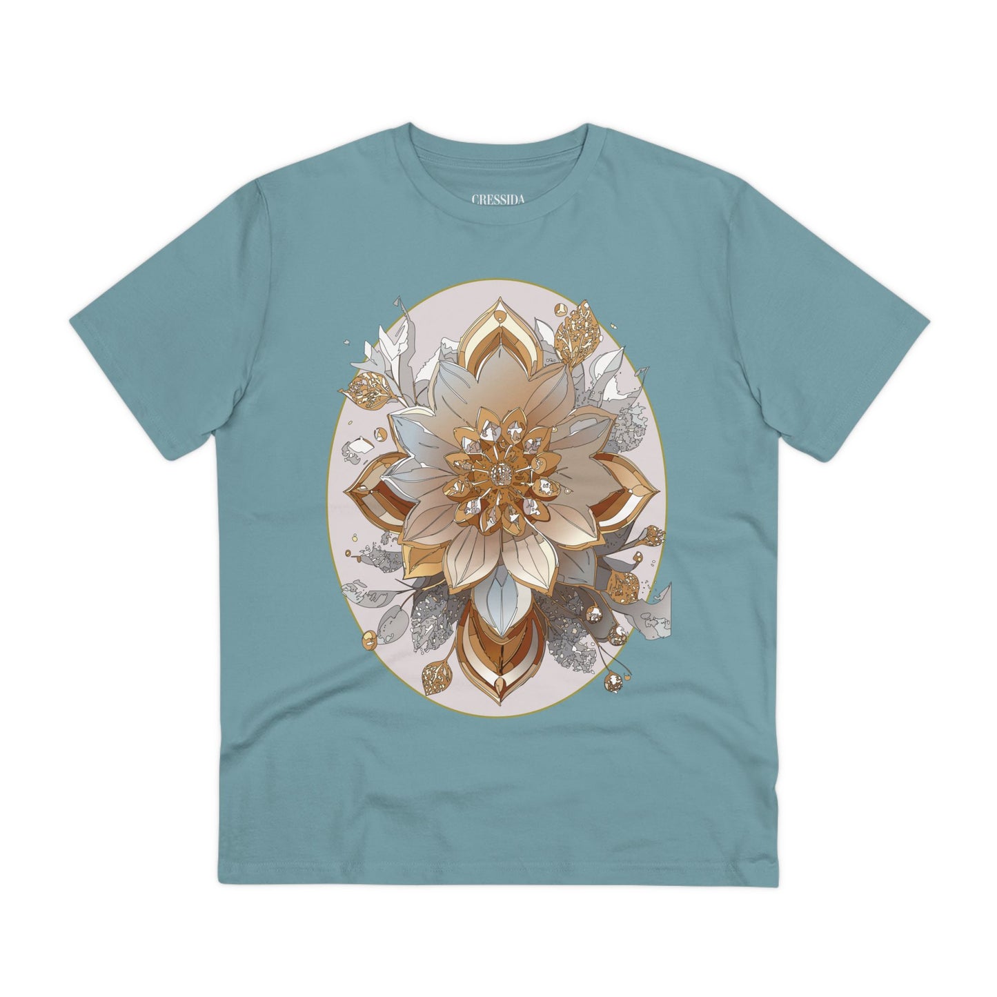 Organic T-shirt with Flower