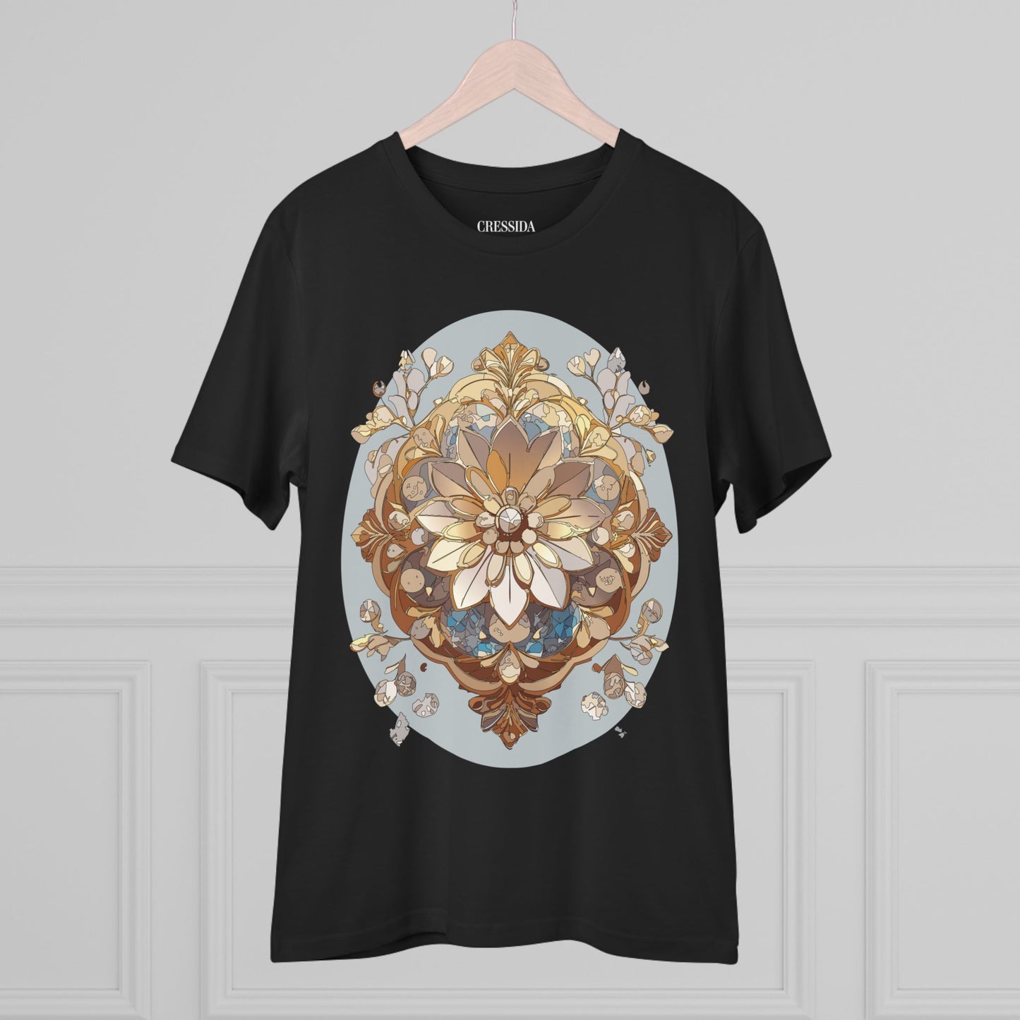 Organic T-shirt with Flower