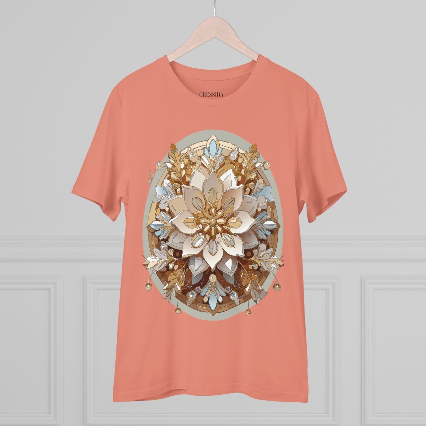 Organic T-shirt with Flower