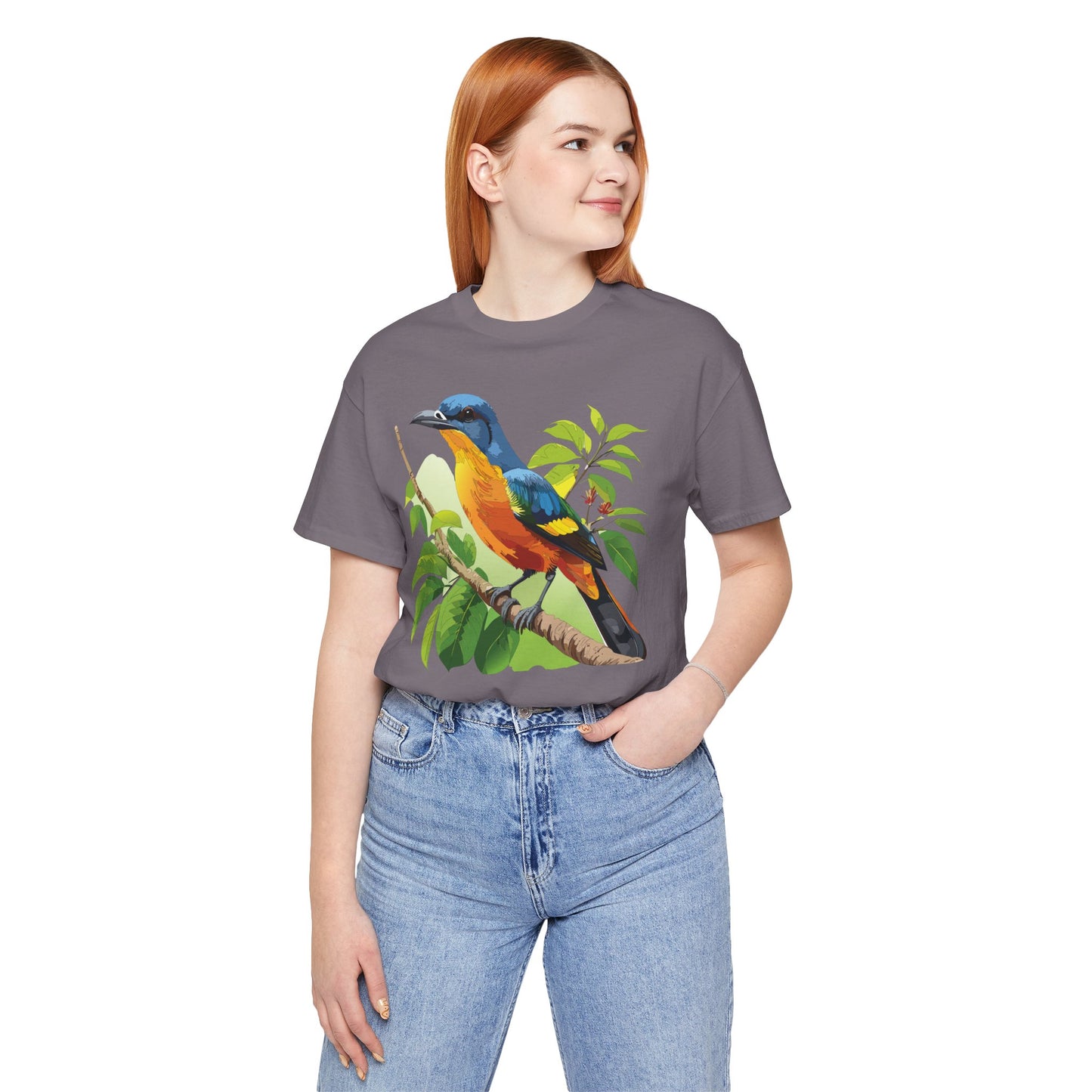 Unisex Animal Shirt, Tee Shirt with Animals, Art Design Tee Shirt, Wild Animals Shirt