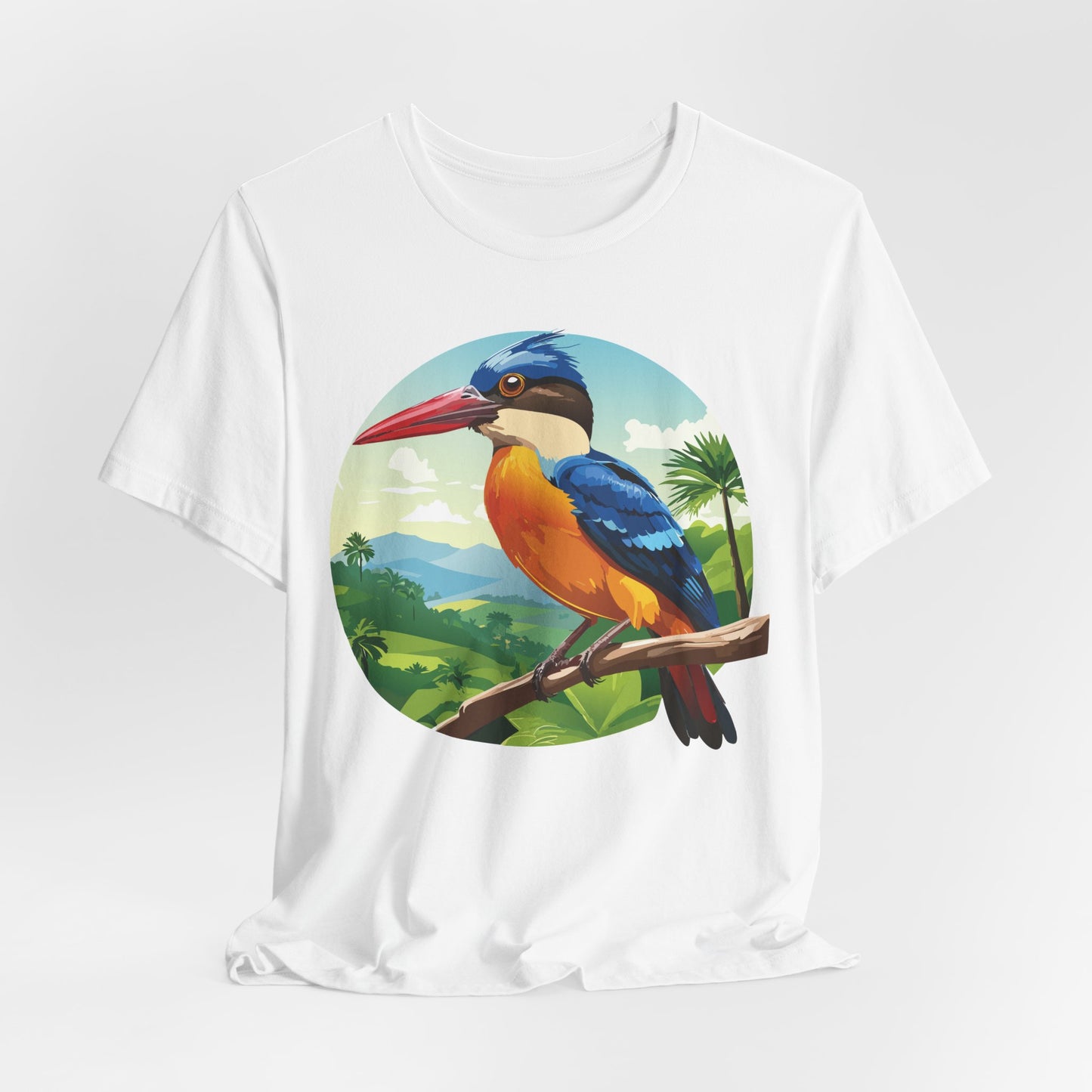 Unisex Animal Shirt, Tee Shirt with Animals, Art Design Tee Shirt, Wild Animals Shirt