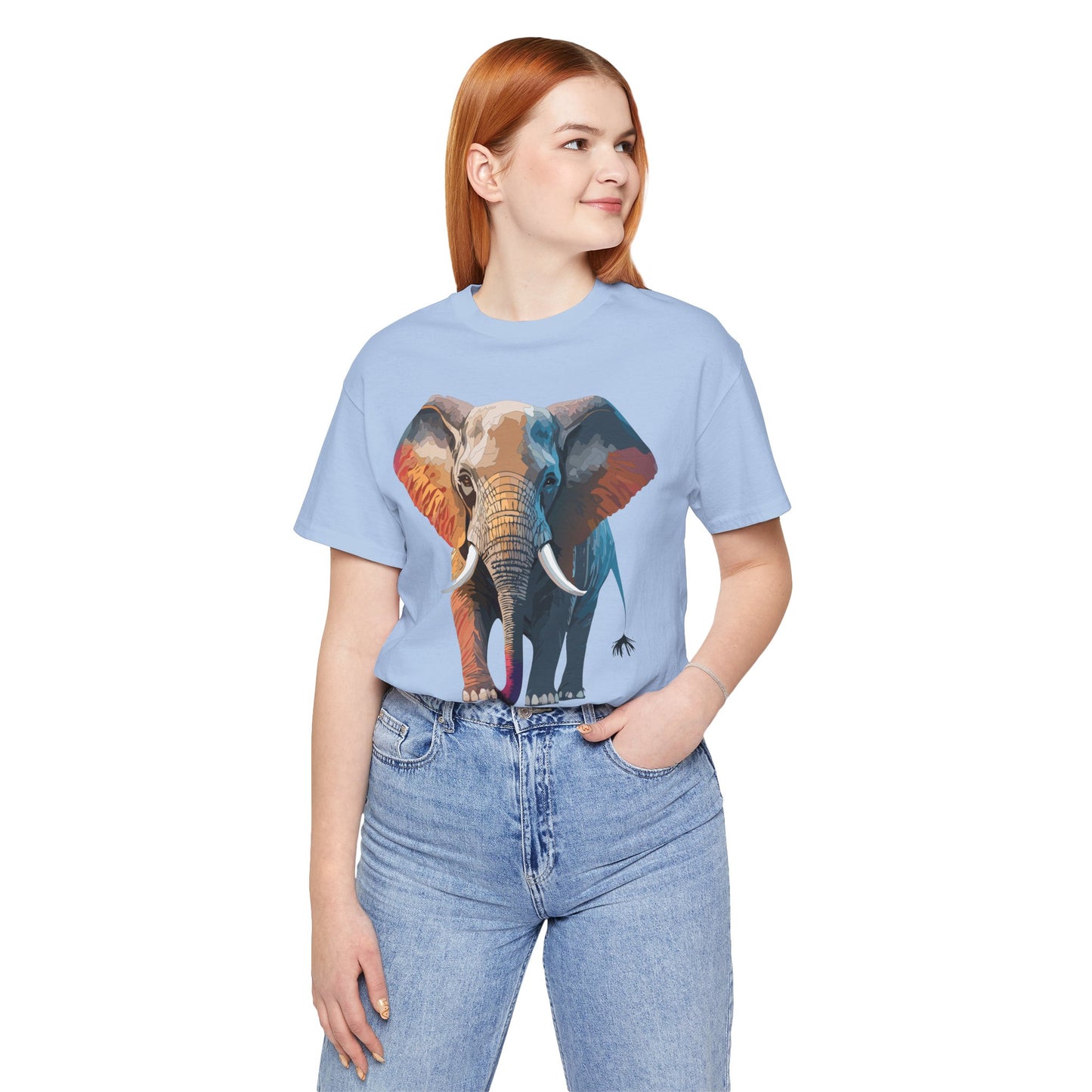 Unisex Animal Shirt, Tee Shirt with Animals, Art Design Tee Shirt, Wild Animals Shirt