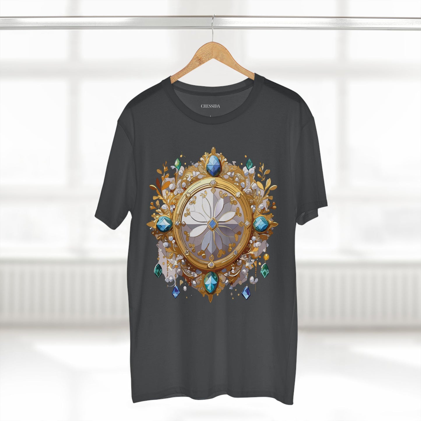 Medallion Shirt, Shirt with Medallion, Tee Shirt with Medal