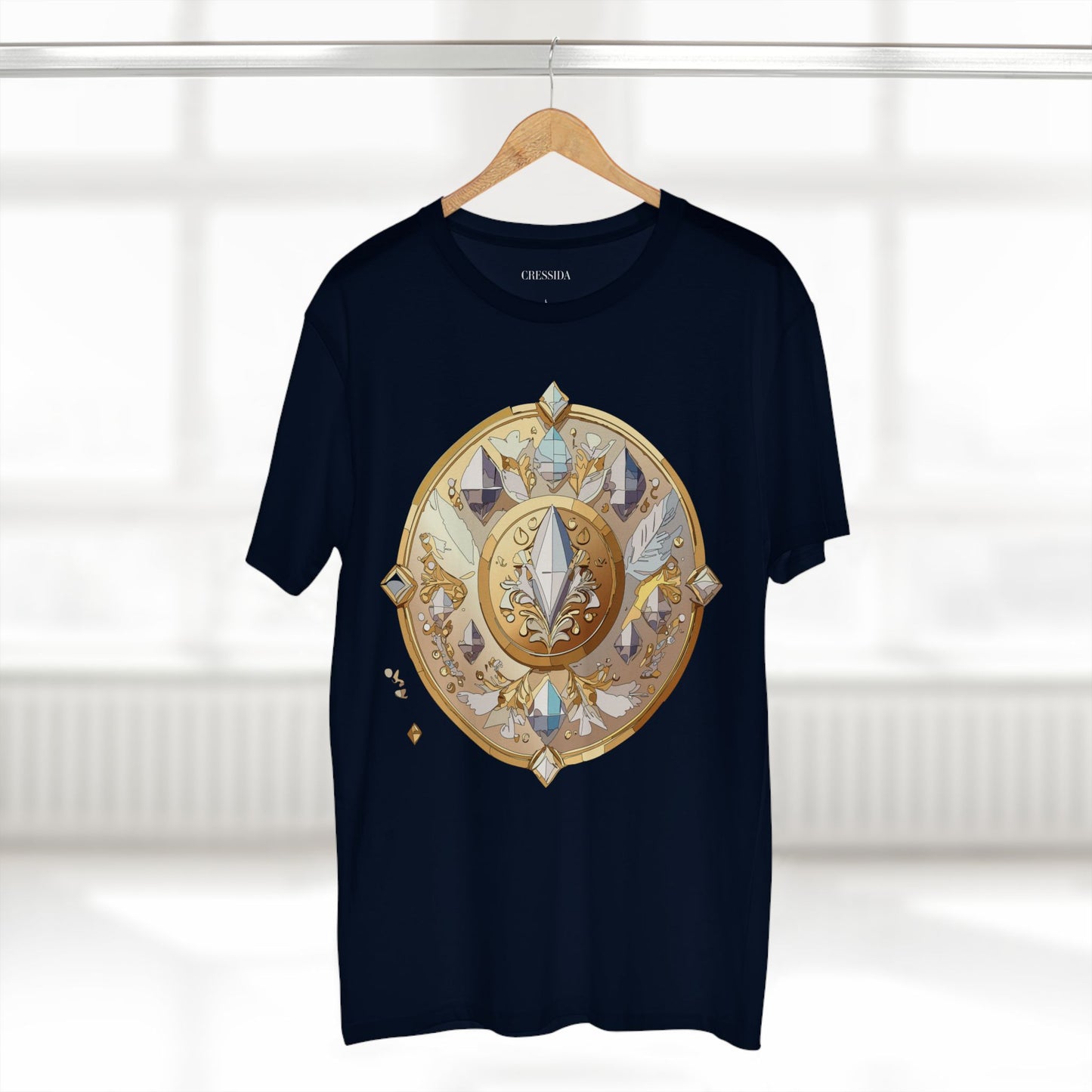 Medallion Shirt, Shirt with Medallion, Tee Shirt with Medal