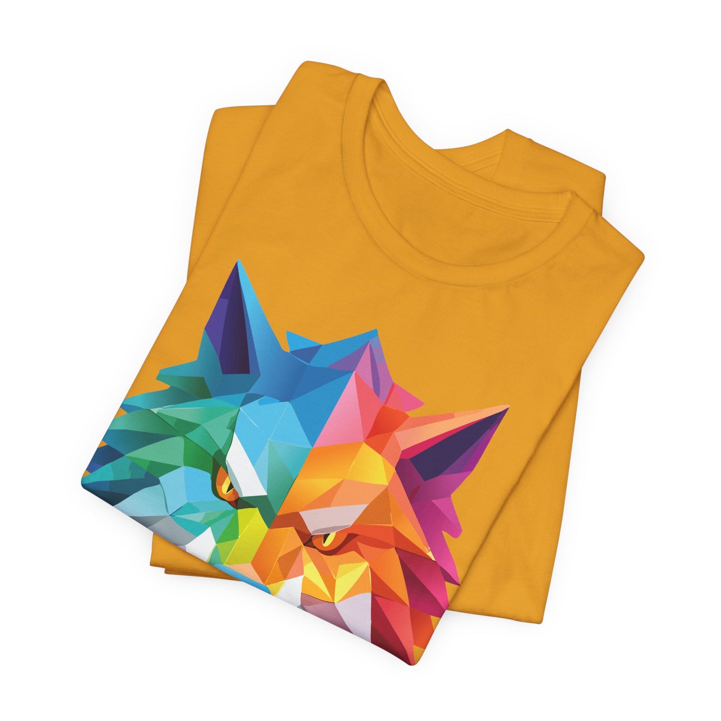 Unisex Animal Shirt, Tee Shirt with Animals, Art Design Tee Shirt, Wild Animals Shirt