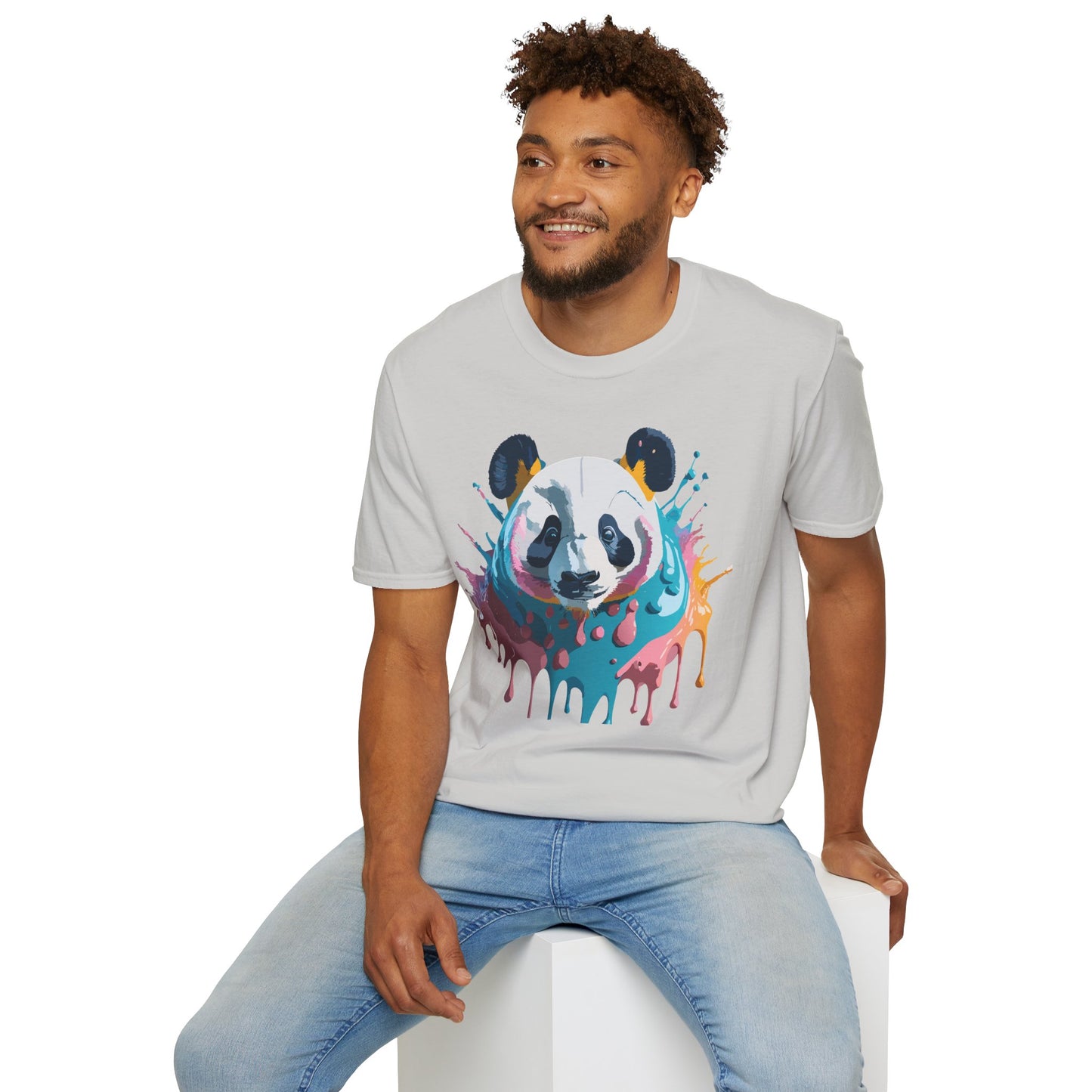 Panda Shirt, T Shirt with Panda, Animal Shirt, Tee Shirt with Animals