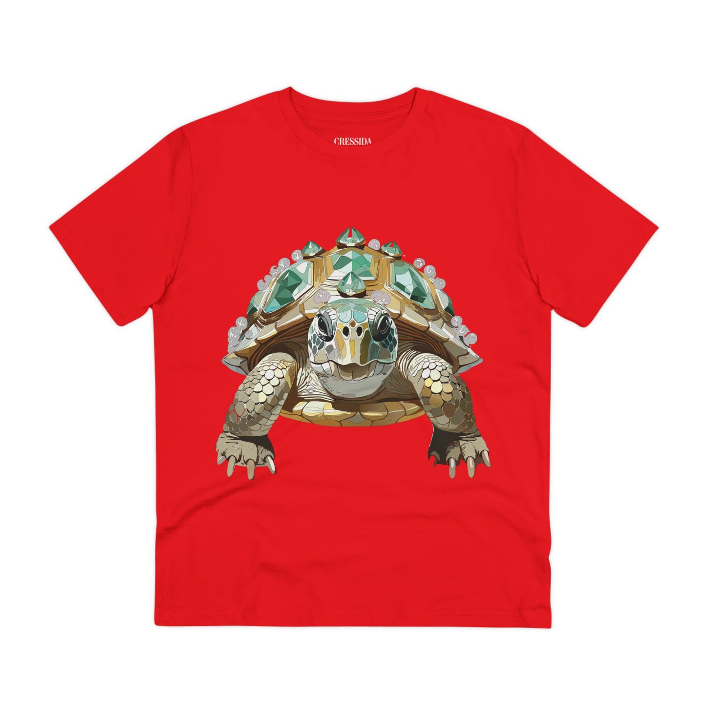 Organic T-shirt with Animals - Turtle