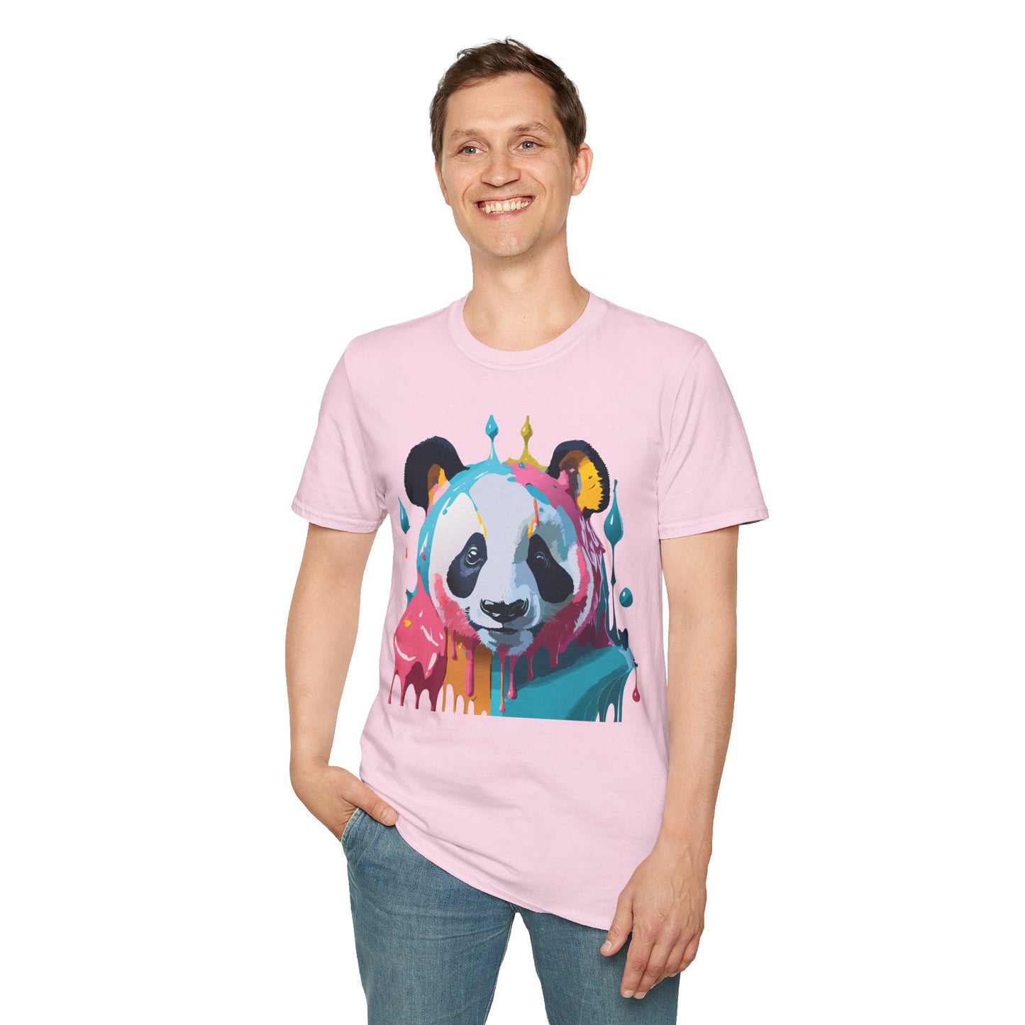 Panda Shirt, T Shirt with Panda, Animal Shirt, Tee Shirt with Animals