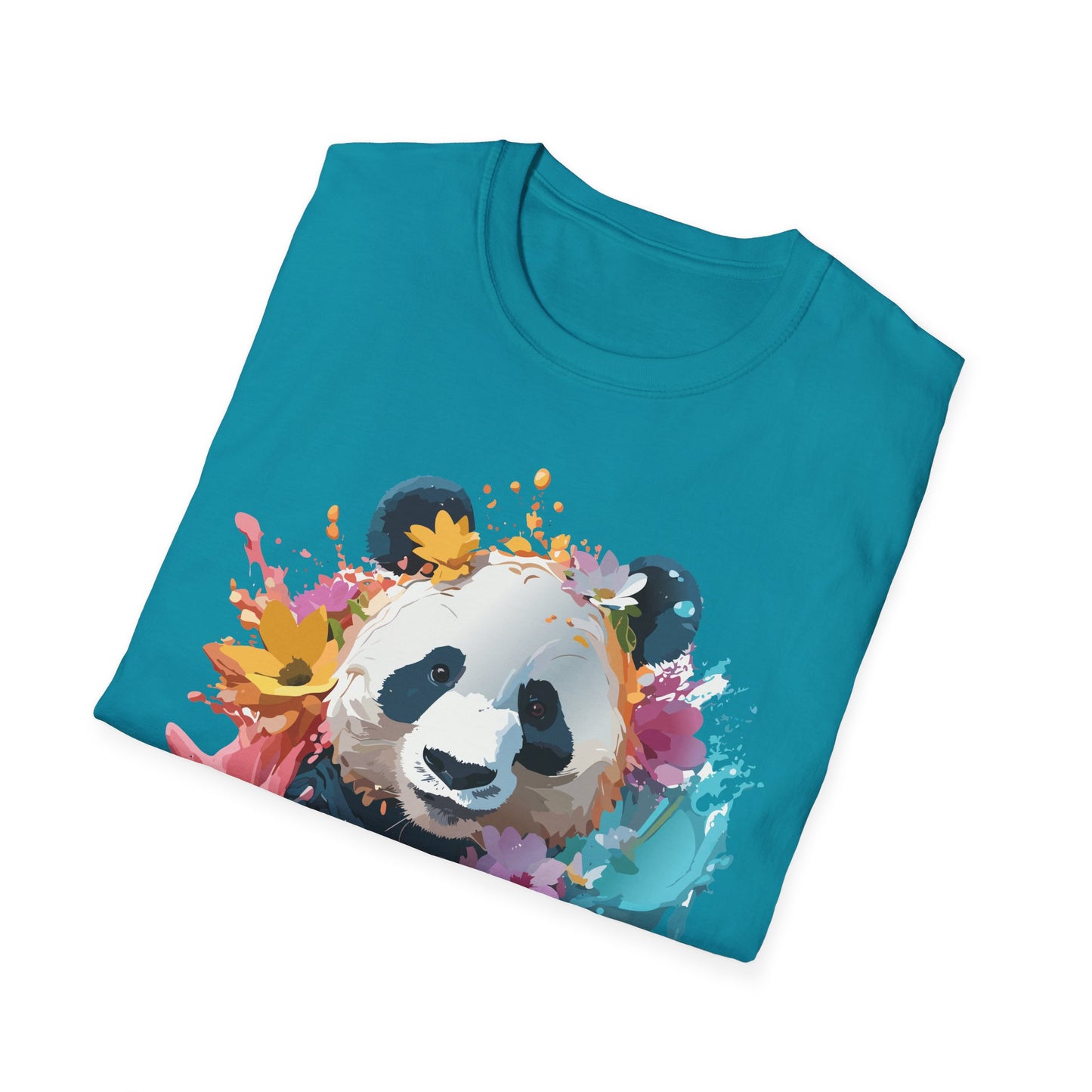 Panda Shirt, T Shirt with Panda, Animal Shirt, Tee Shirt with Animals