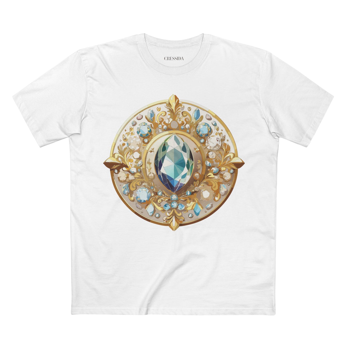 Medallion Shirt, Shirt with Medallion, Tee Shirt with Medal