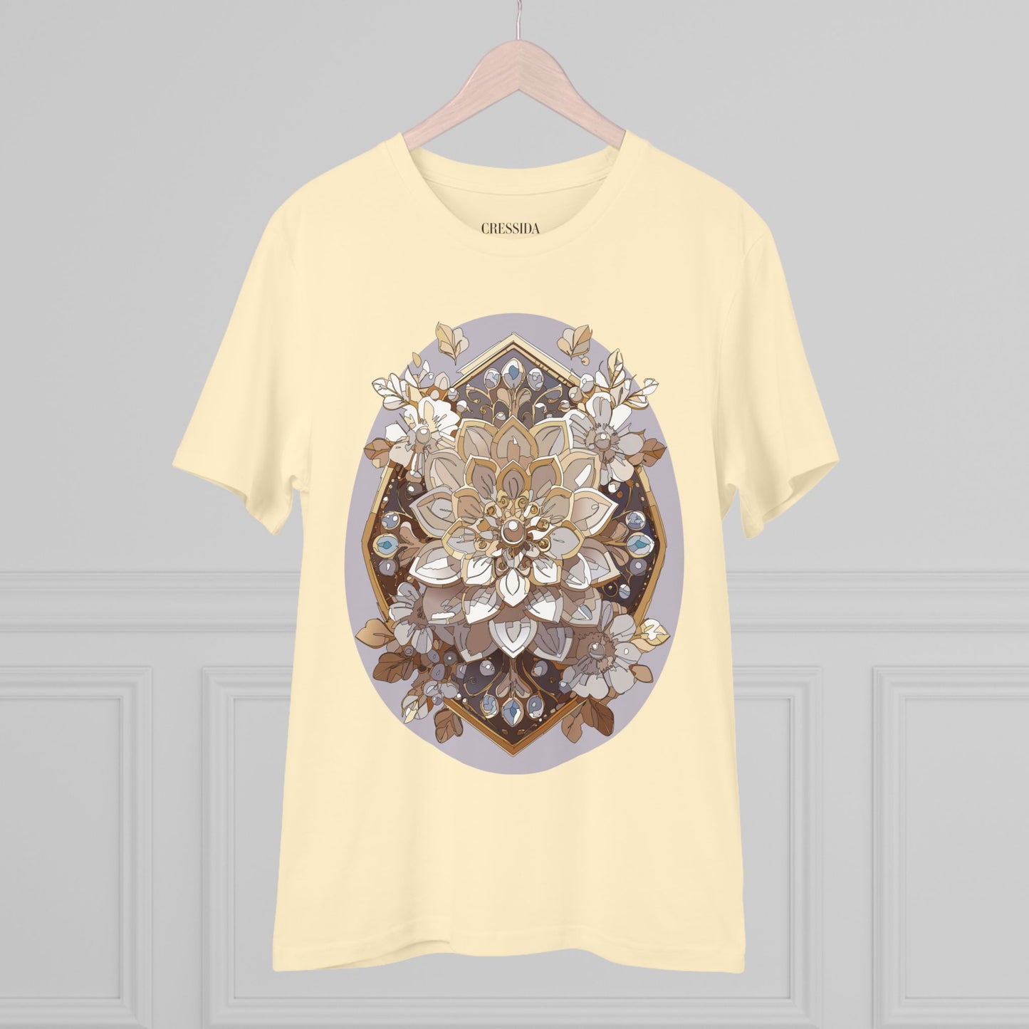 Organic T-shirt with Flower