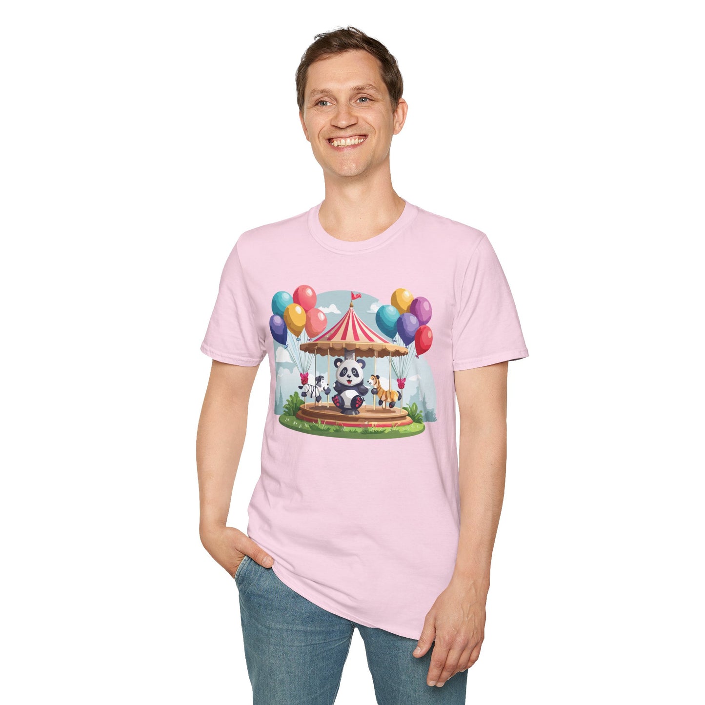 Panda Shirt, T Shirt with Panda, Animal Shirt, Tee Shirt with Animals