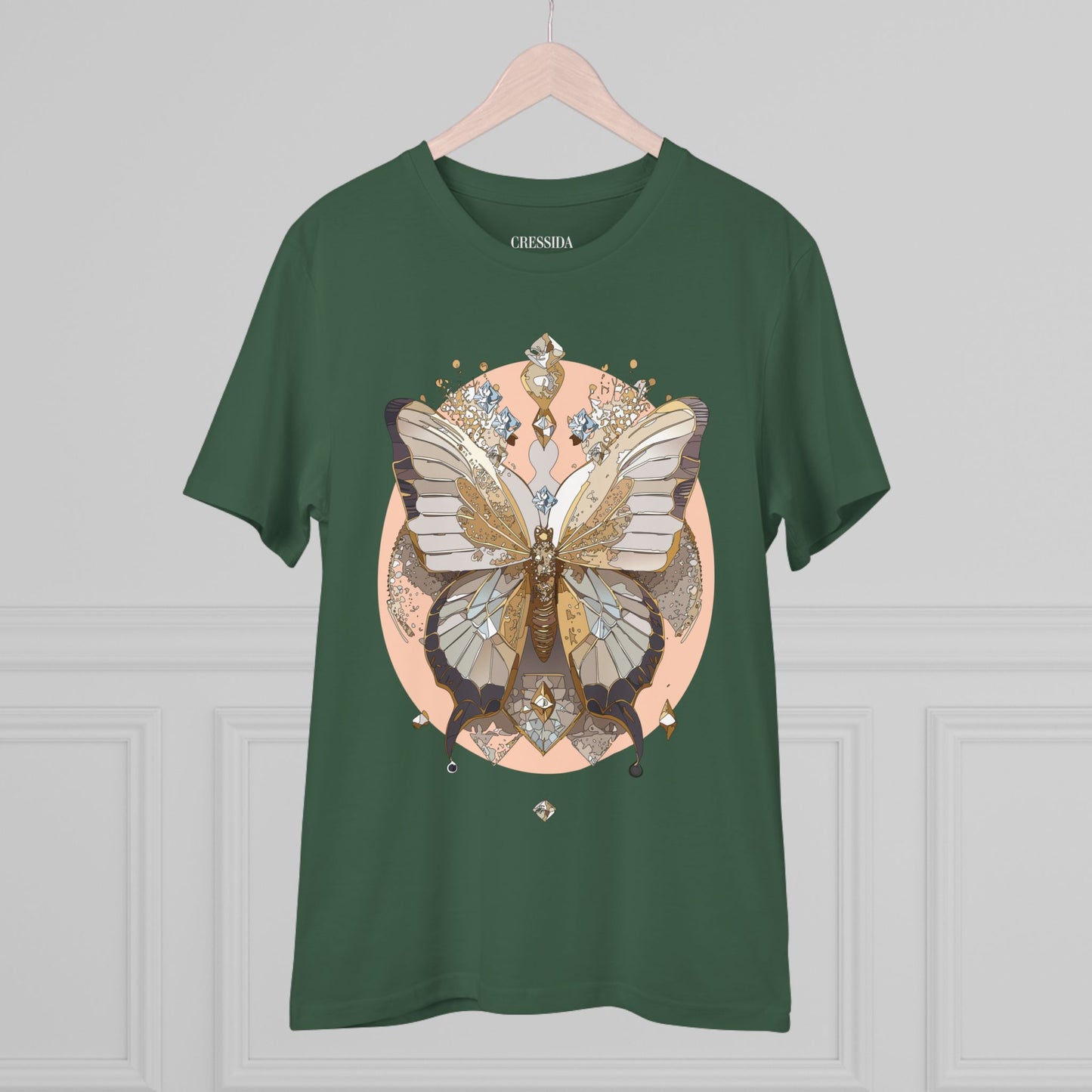 Organic T-shirt with Butterfly