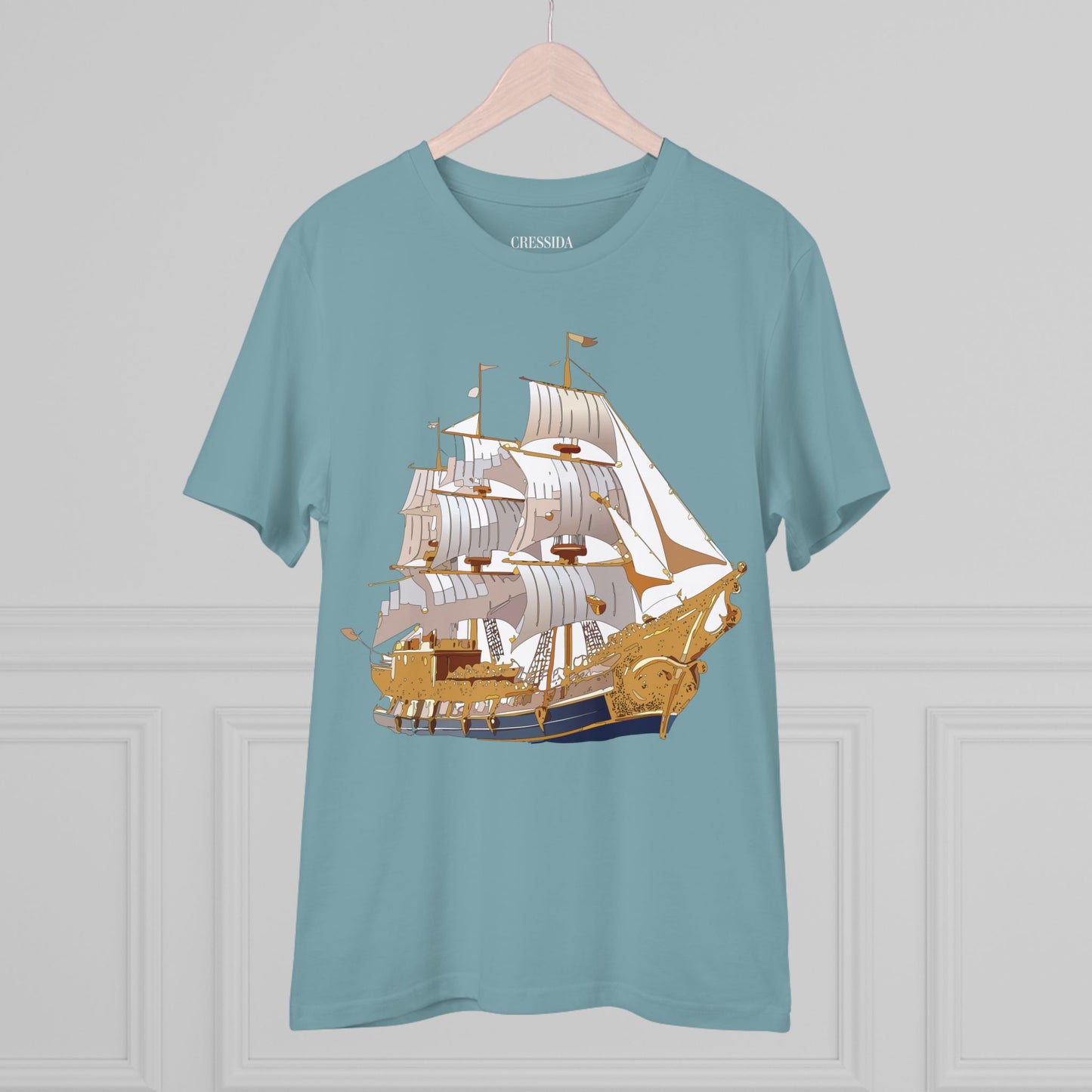 Organic T-shirt with Ship