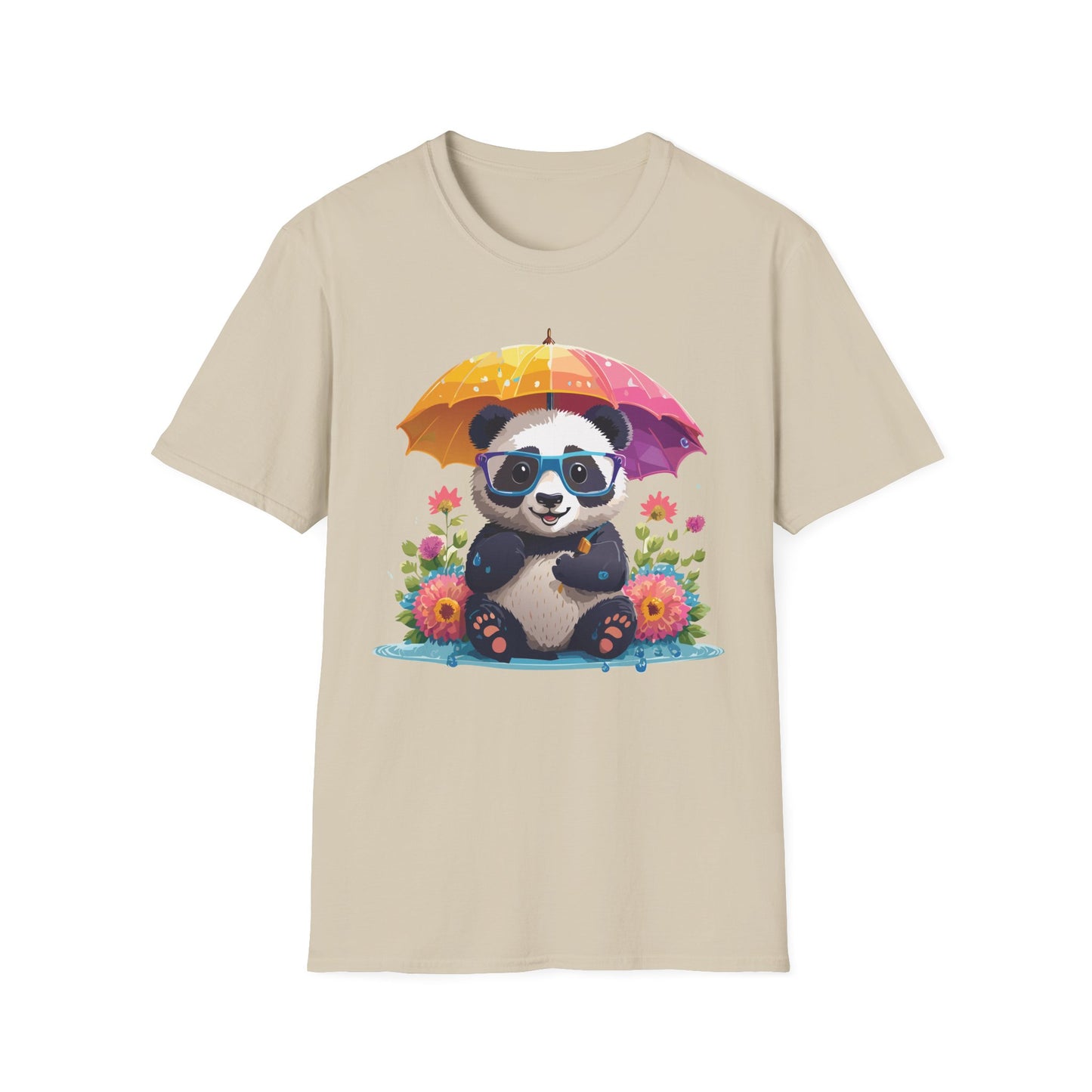 Panda Shirt, T Shirt with Panda, Animal Shirt, Tee Shirt with Animals