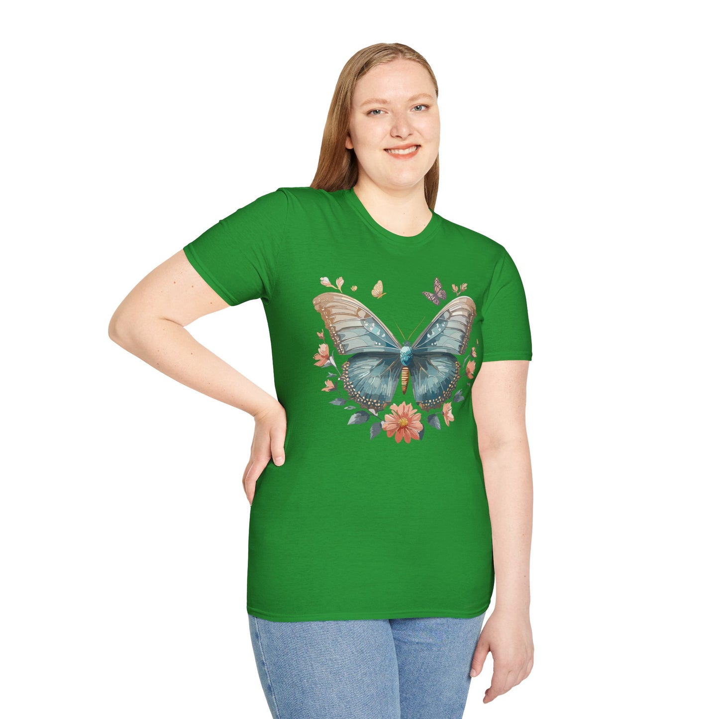 Butterfly Shirt, T Shirt with Butterfly, Monarch Shirt