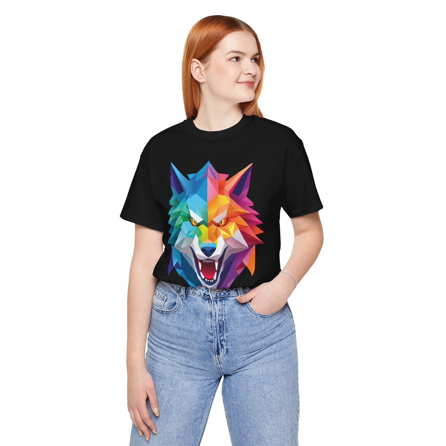Unisex Animal Shirt, Tee Shirt with Animals, Art Design Tee Shirt, Wild Animals Shirt