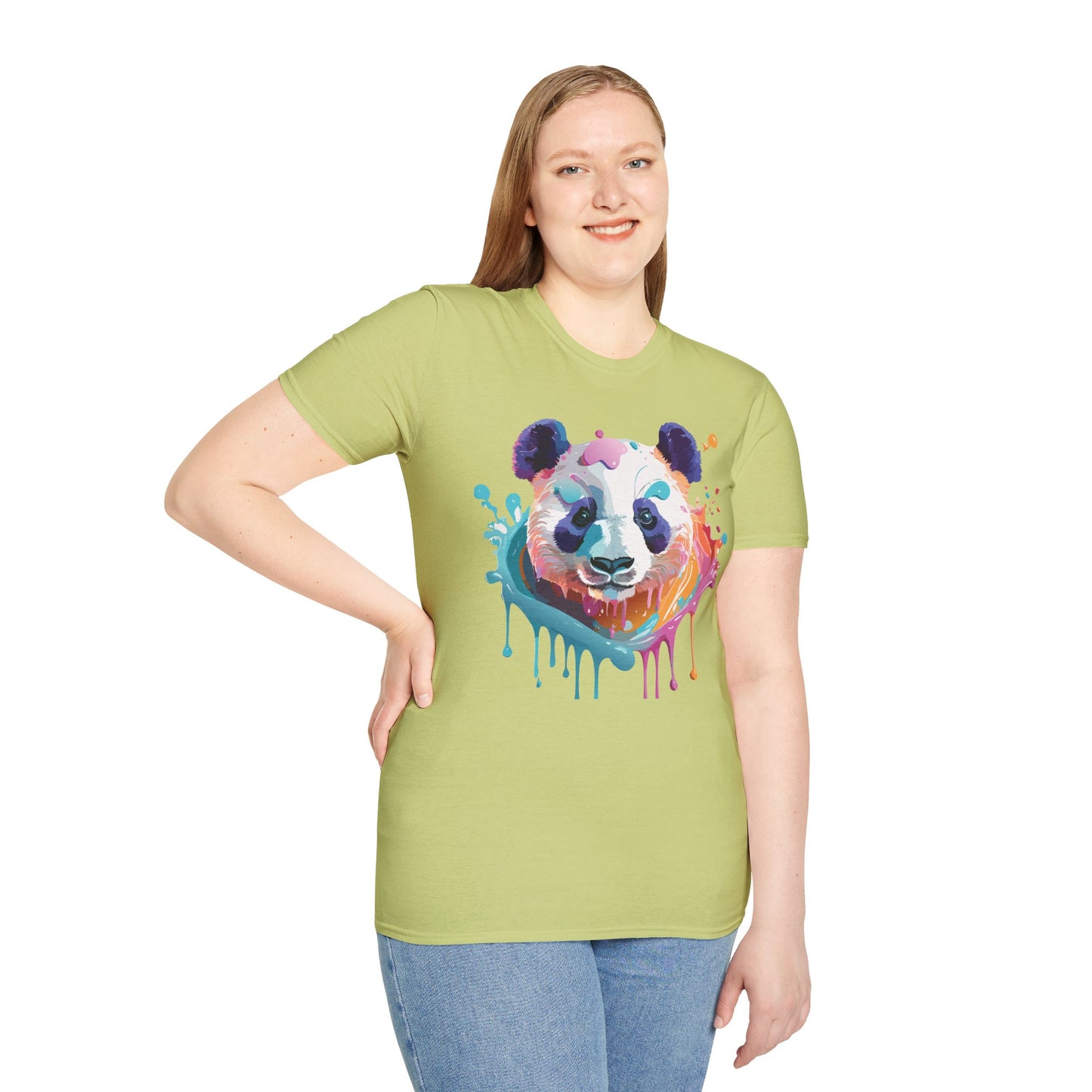 Panda Shirt, T Shirt with Panda, Animal Shirt, Tee Shirt with Animals