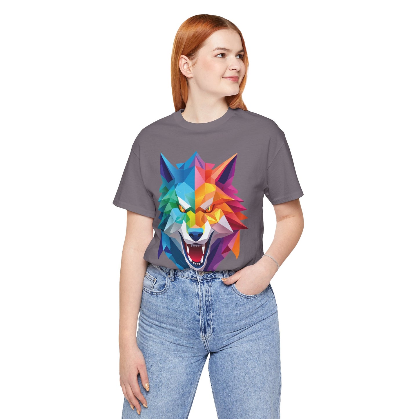 Unisex Animal Shirt, Tee Shirt with Animals, Art Design Tee Shirt, Wild Animals Shirt