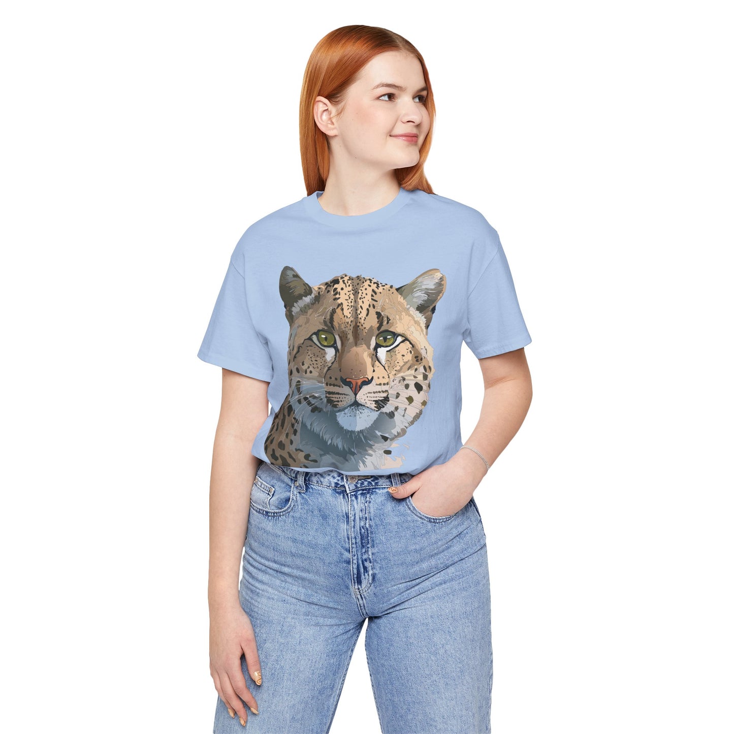 Unisex Animal Shirt, Tee Shirt with Animals, Art Design Tee Shirt, Wild Animals Shirt