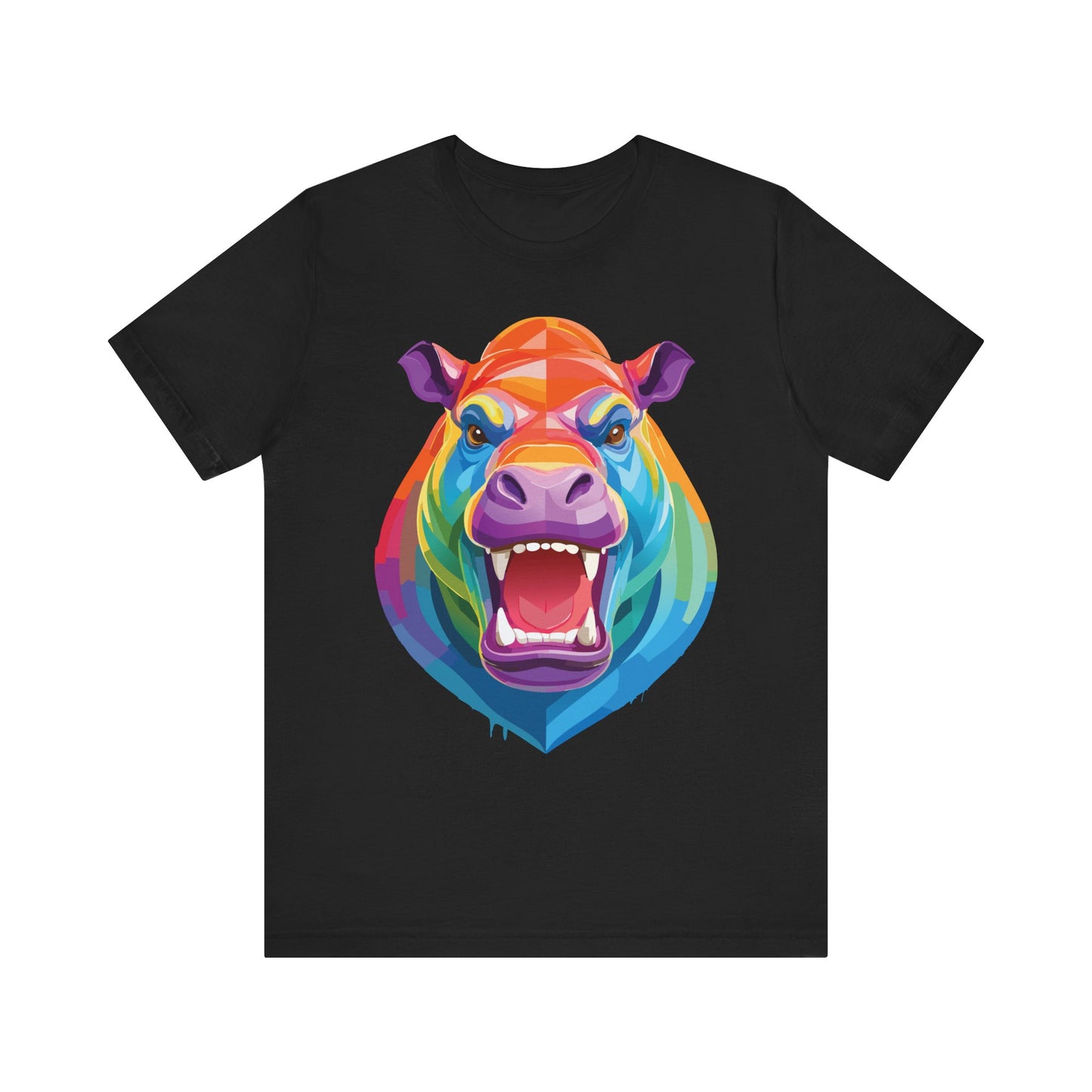 Unisex Animal Shirt, Tee Shirt with Animals, Art Design Tee Shirt, Wild Animals Shirt