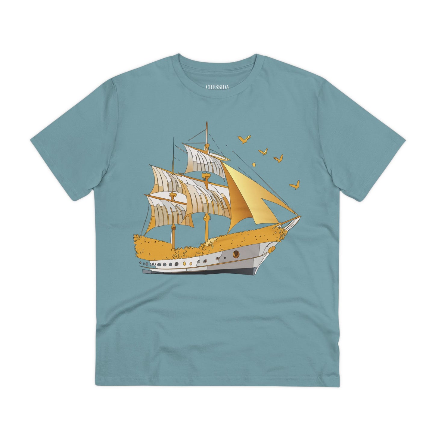 Organic T-shirt with Ship