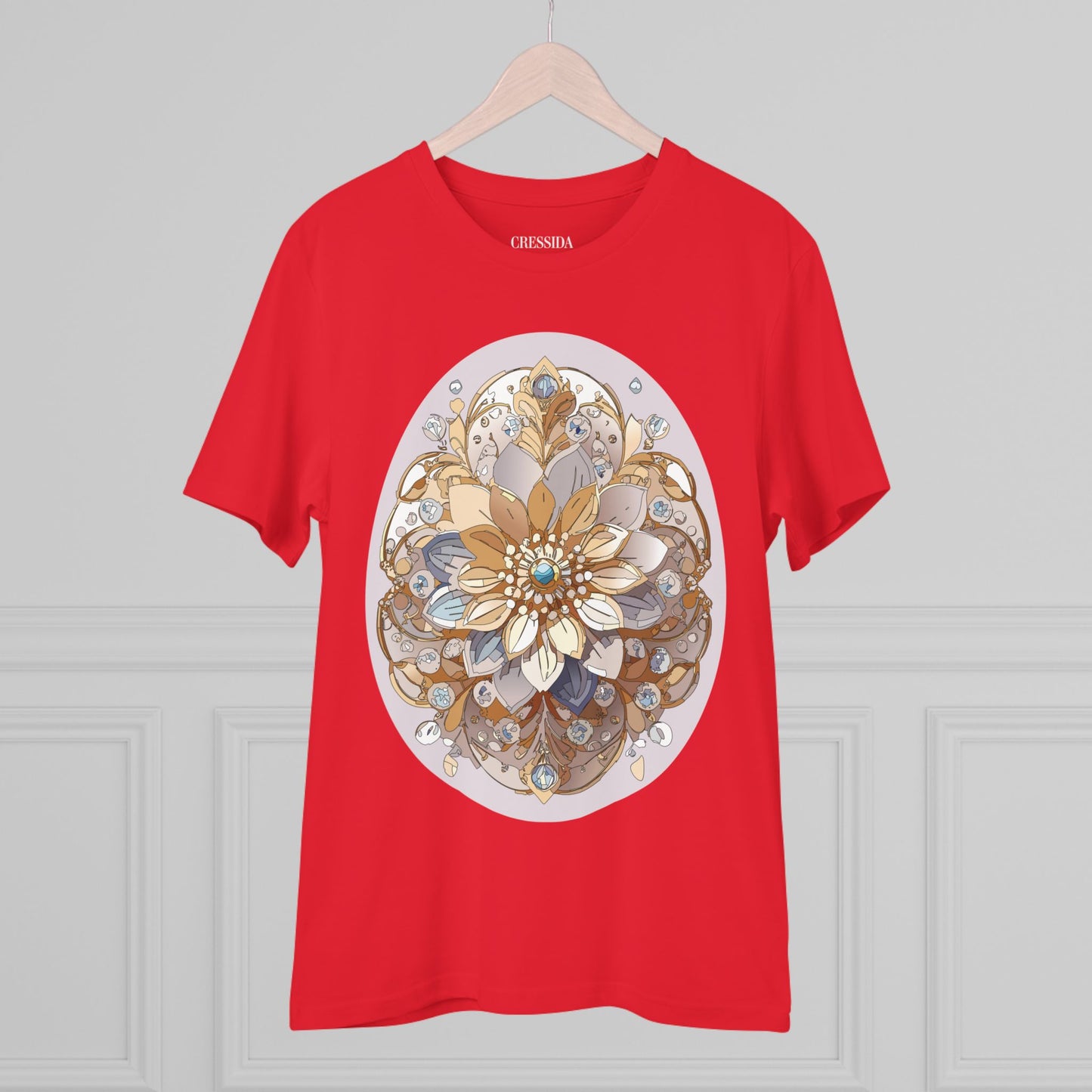 Organic T-shirt with Flower