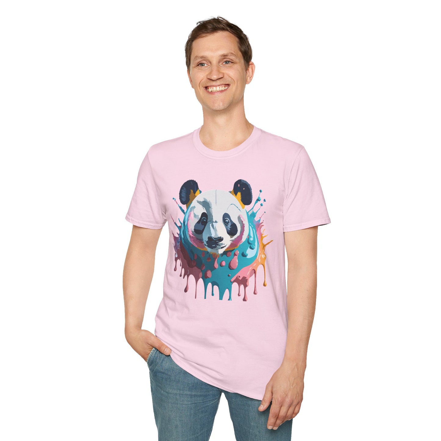 Panda Shirt, T Shirt with Panda, Animal Shirt, Tee Shirt with Animals