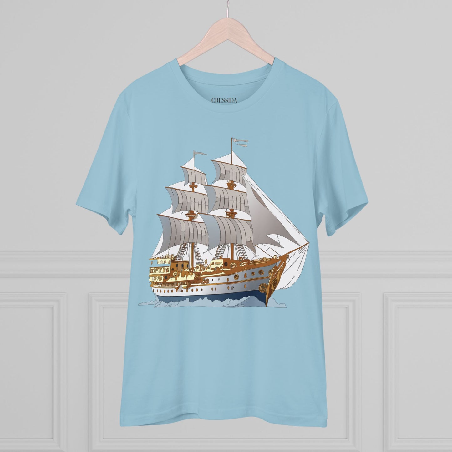 Organic T-shirt with Ship