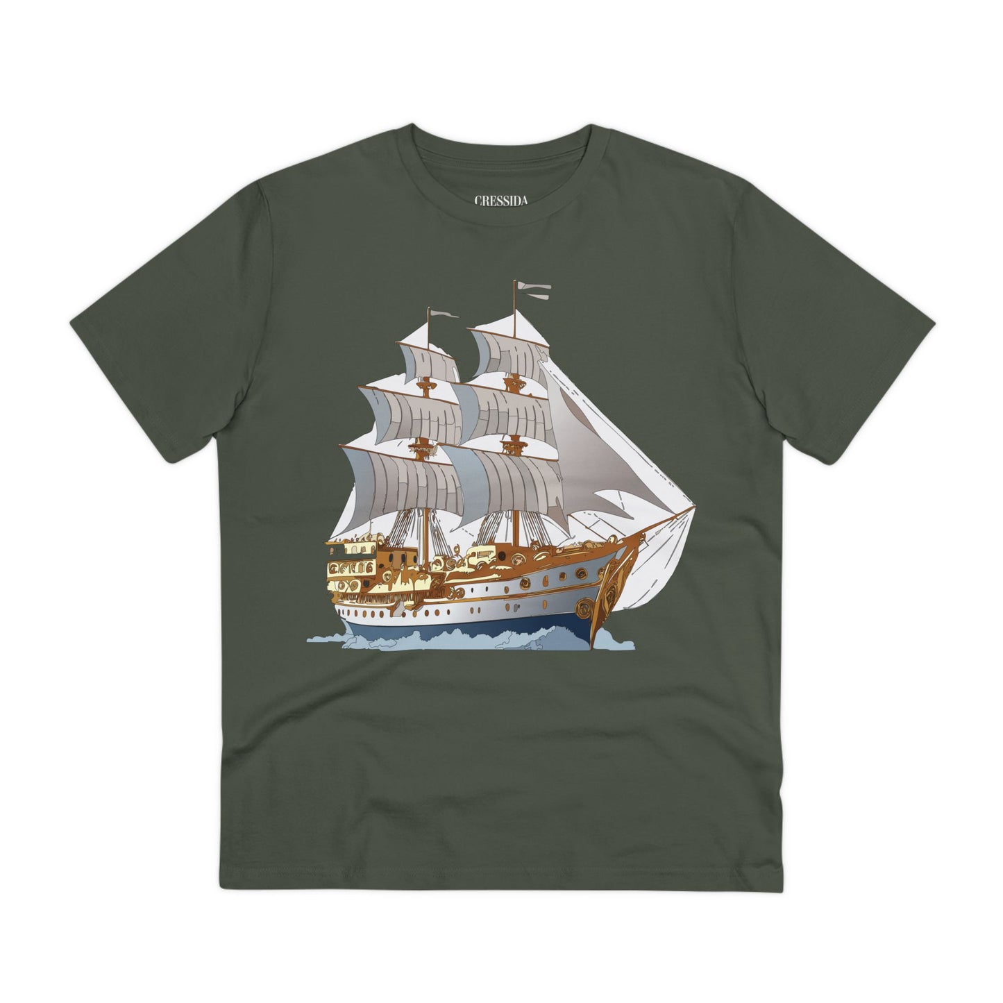 Organic T-shirt with Ship