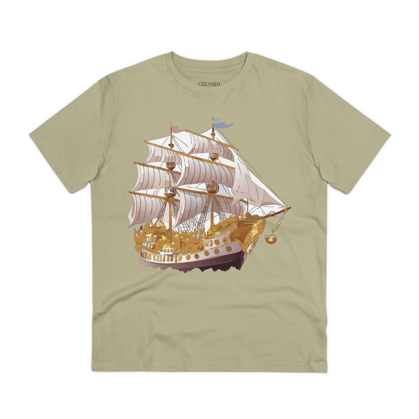 Organic T-shirt with Ship