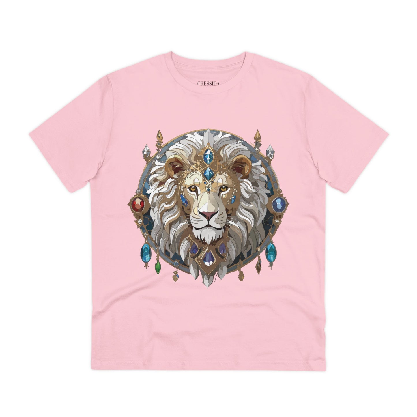 Organic T-shirt with Animals - Lion