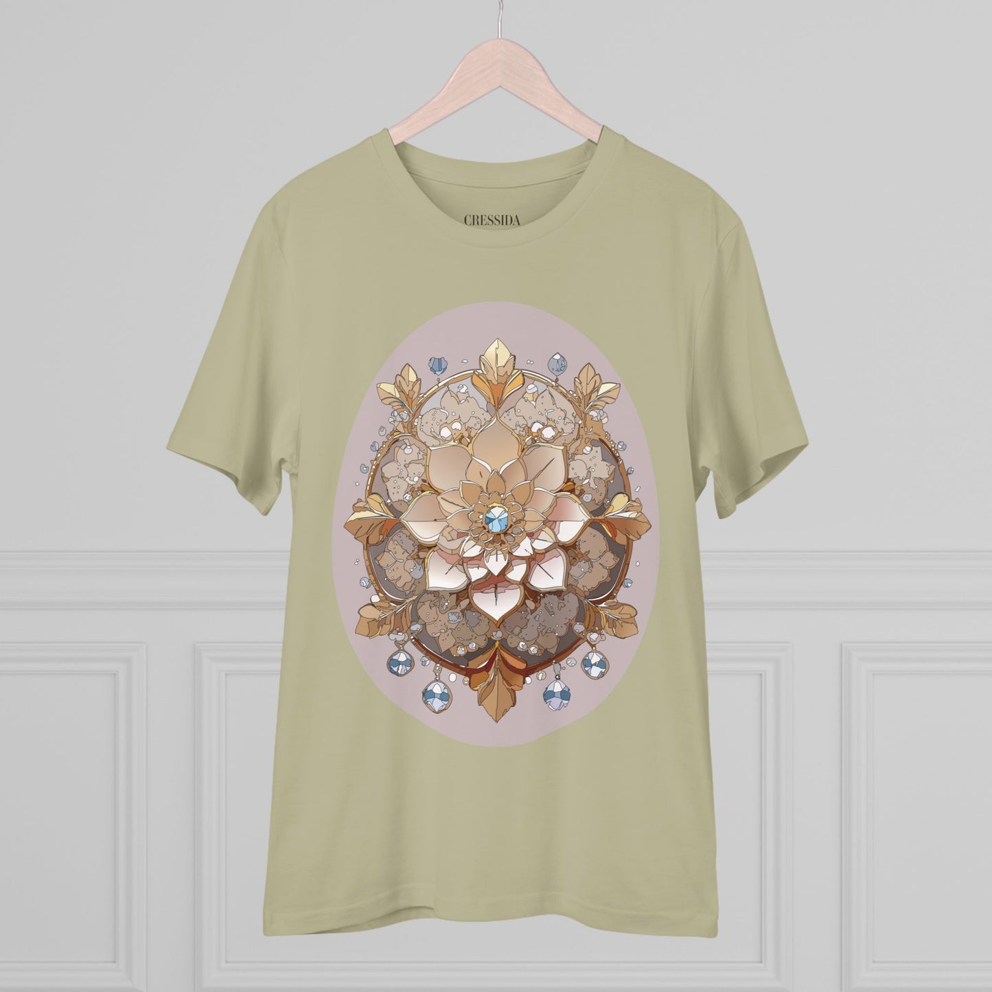 Organic T-shirt with Flower