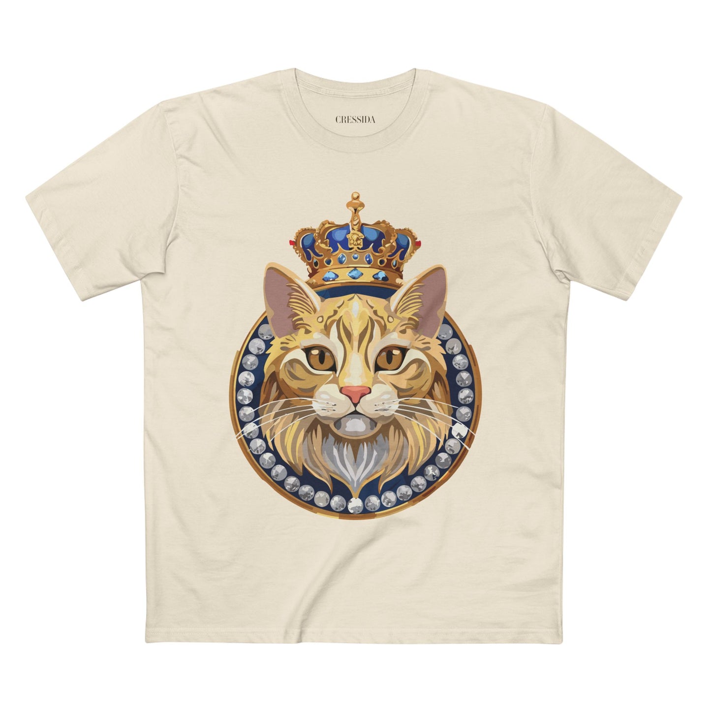 Antique Animal Medallion Unisex Premium Cotton Tee With Unique Art Design