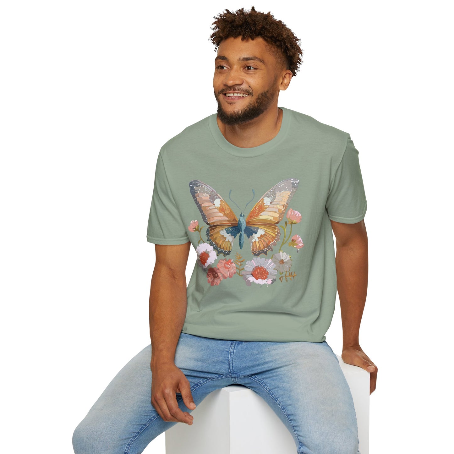 Butterfly Shirt, T Shirt with Butterfly, Monarch Shirt