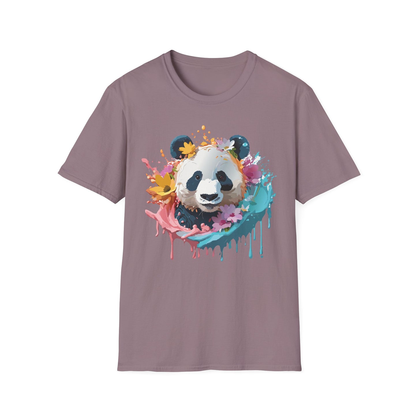 Panda Shirt, T Shirt with Panda, Animal Shirt, Tee Shirt with Animals