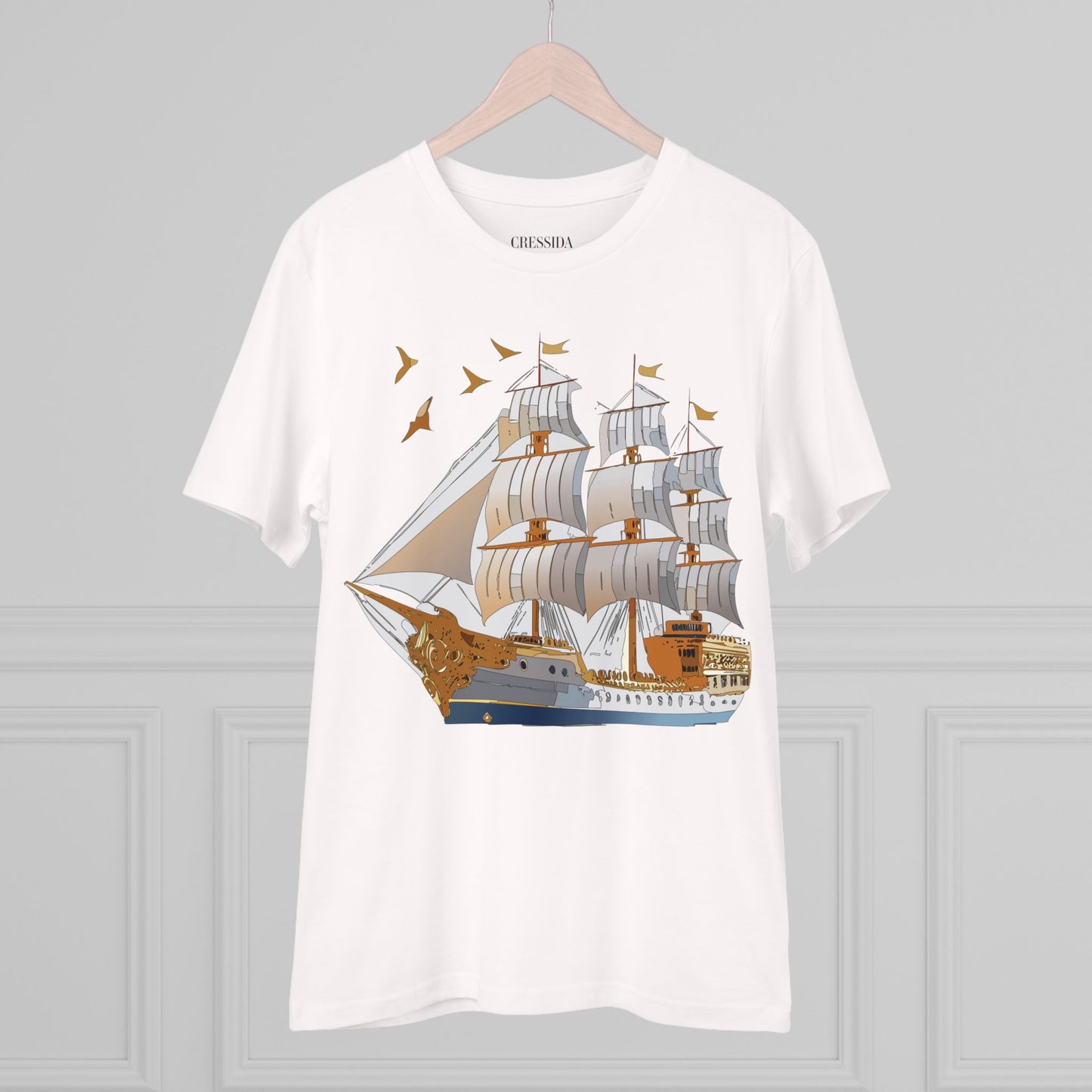 Organic T-shirt with Ship