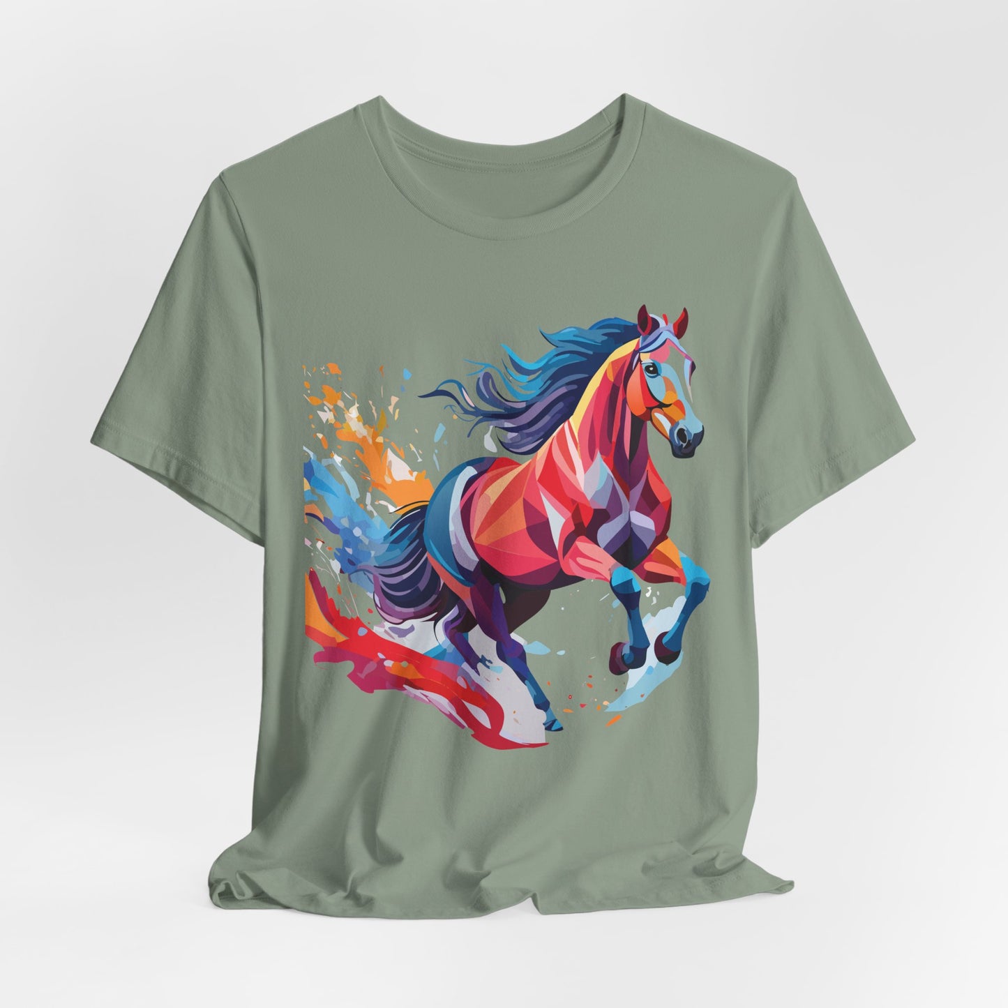 Unisex Animal Shirt, Tee Shirt with Animals, Art Design Tee Shirt, Wild Animals Shirt